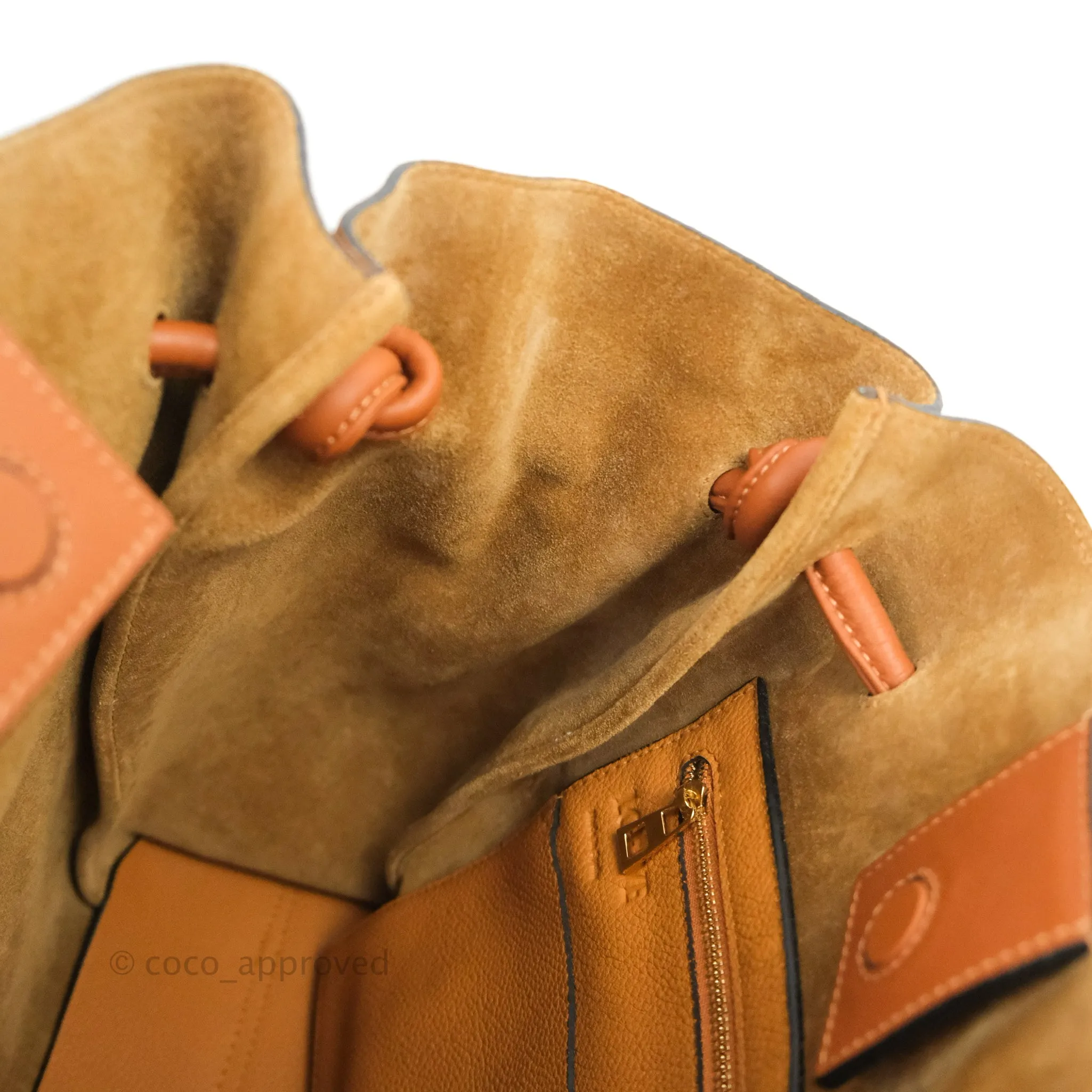 Loewe Small Flamenco Knot Bag Caramel Calfskin
