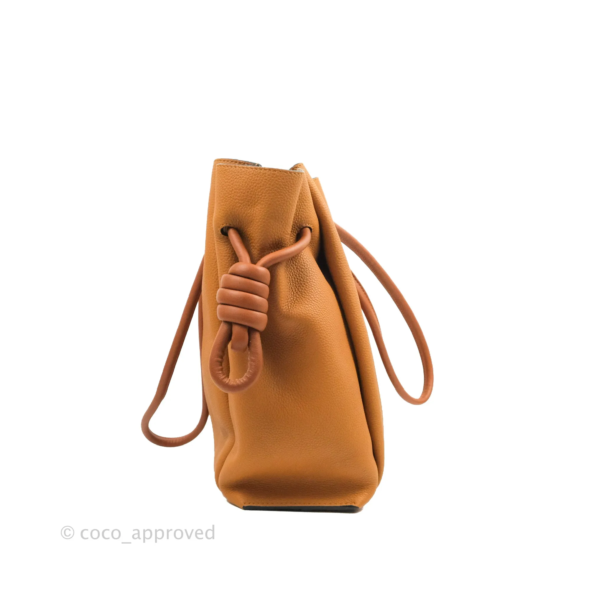 Loewe Small Flamenco Knot Bag Caramel Calfskin