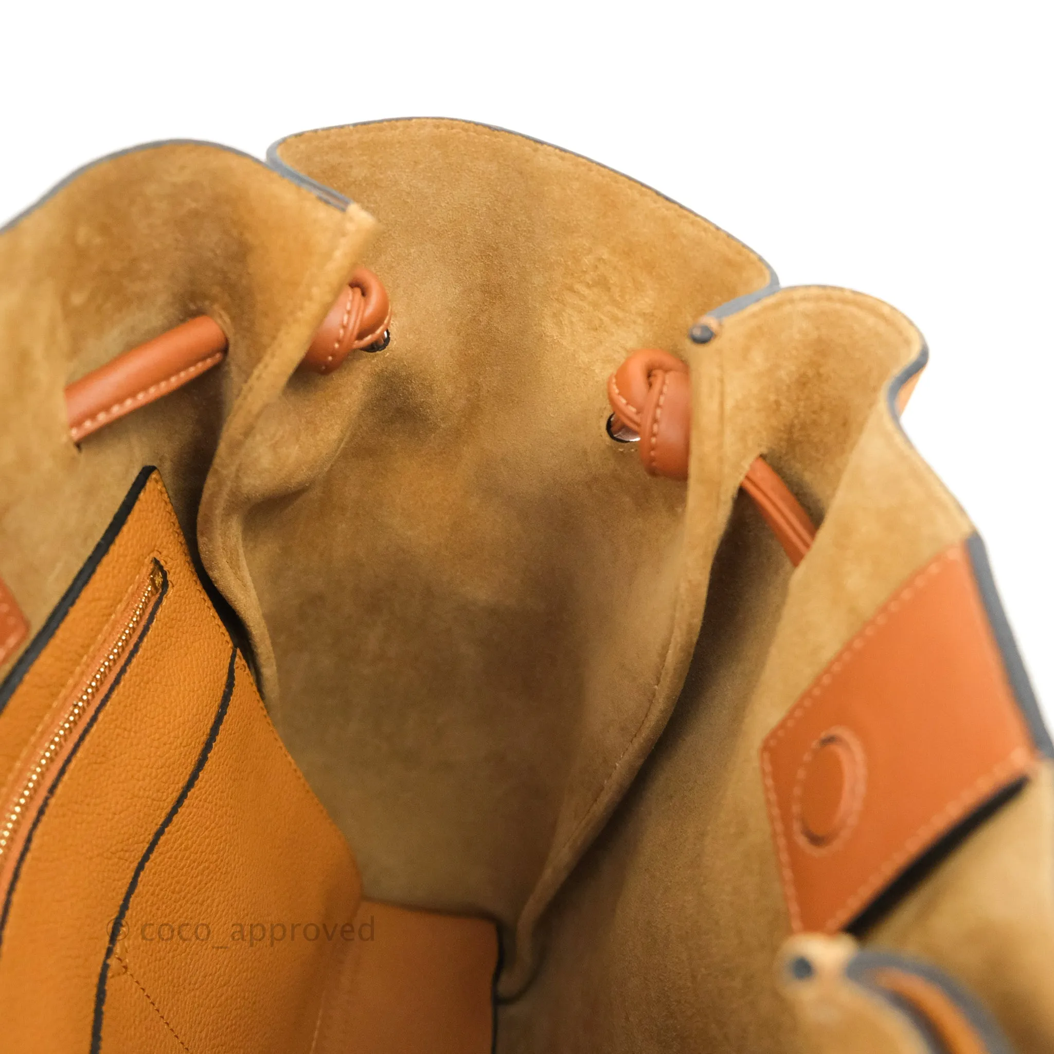 Loewe Small Flamenco Knot Bag Caramel Calfskin