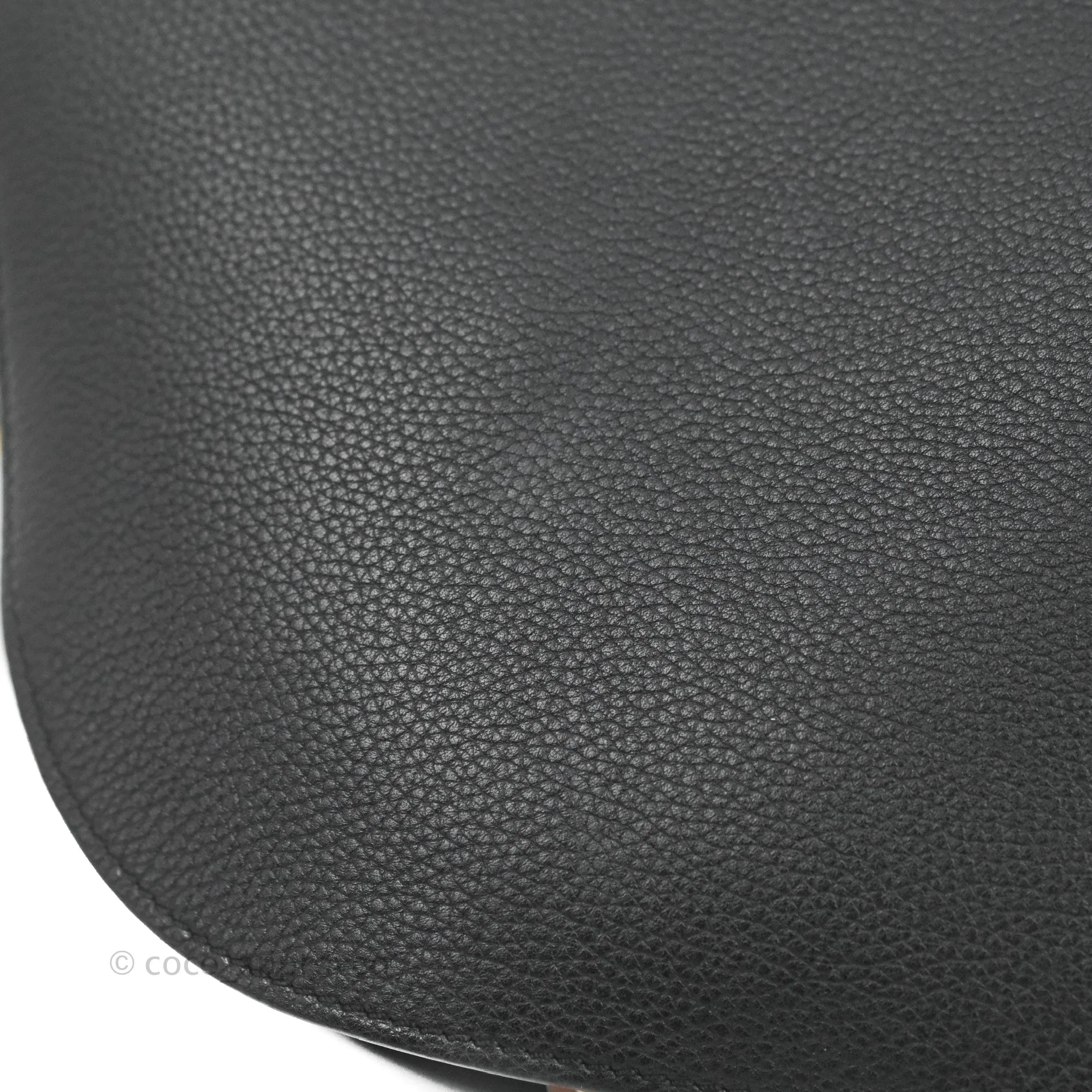 Loewe Small Gate Bag Black/Pecan Grained Calfskin