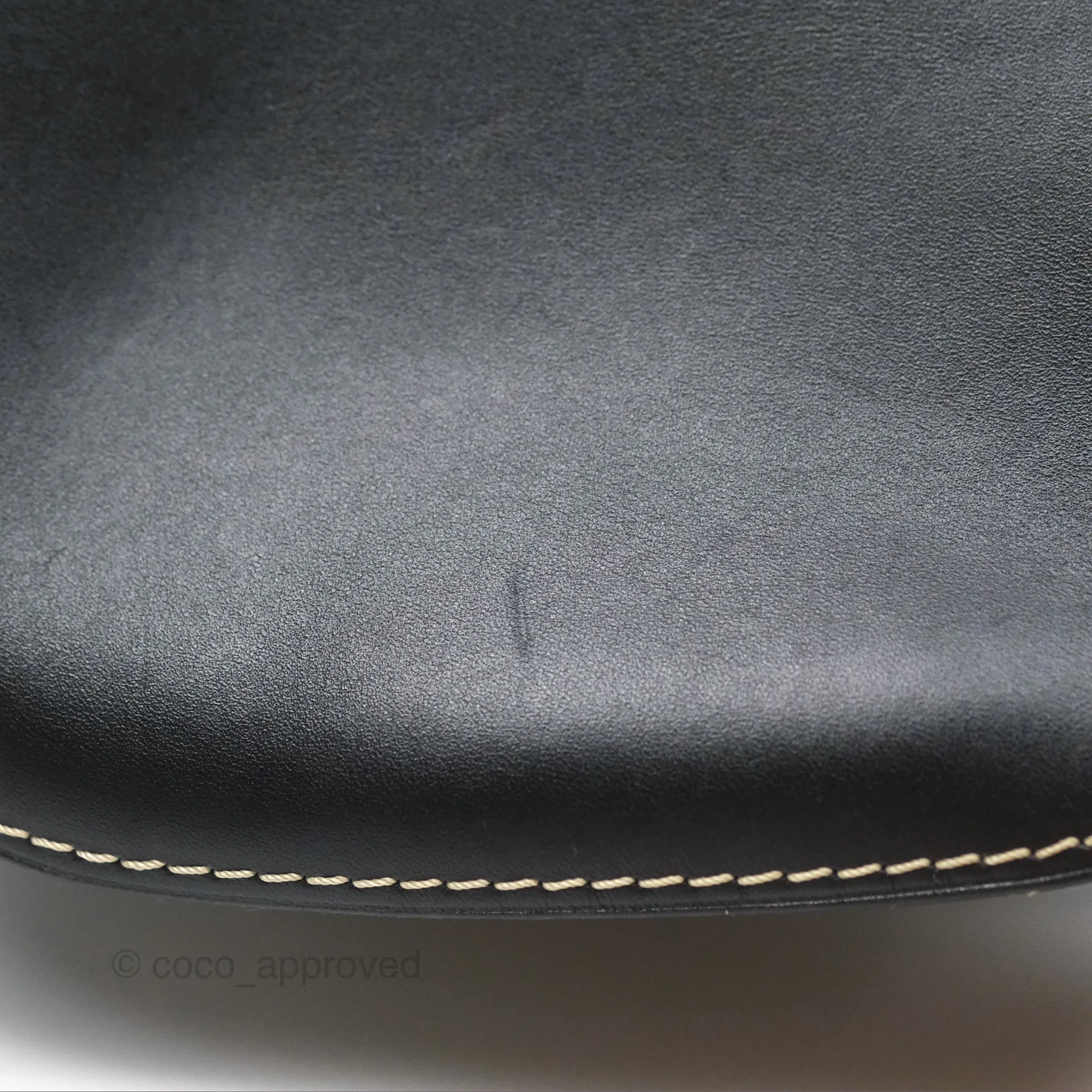 Loewe Small Gate Bag Smooth Calfskin in Black and Blue