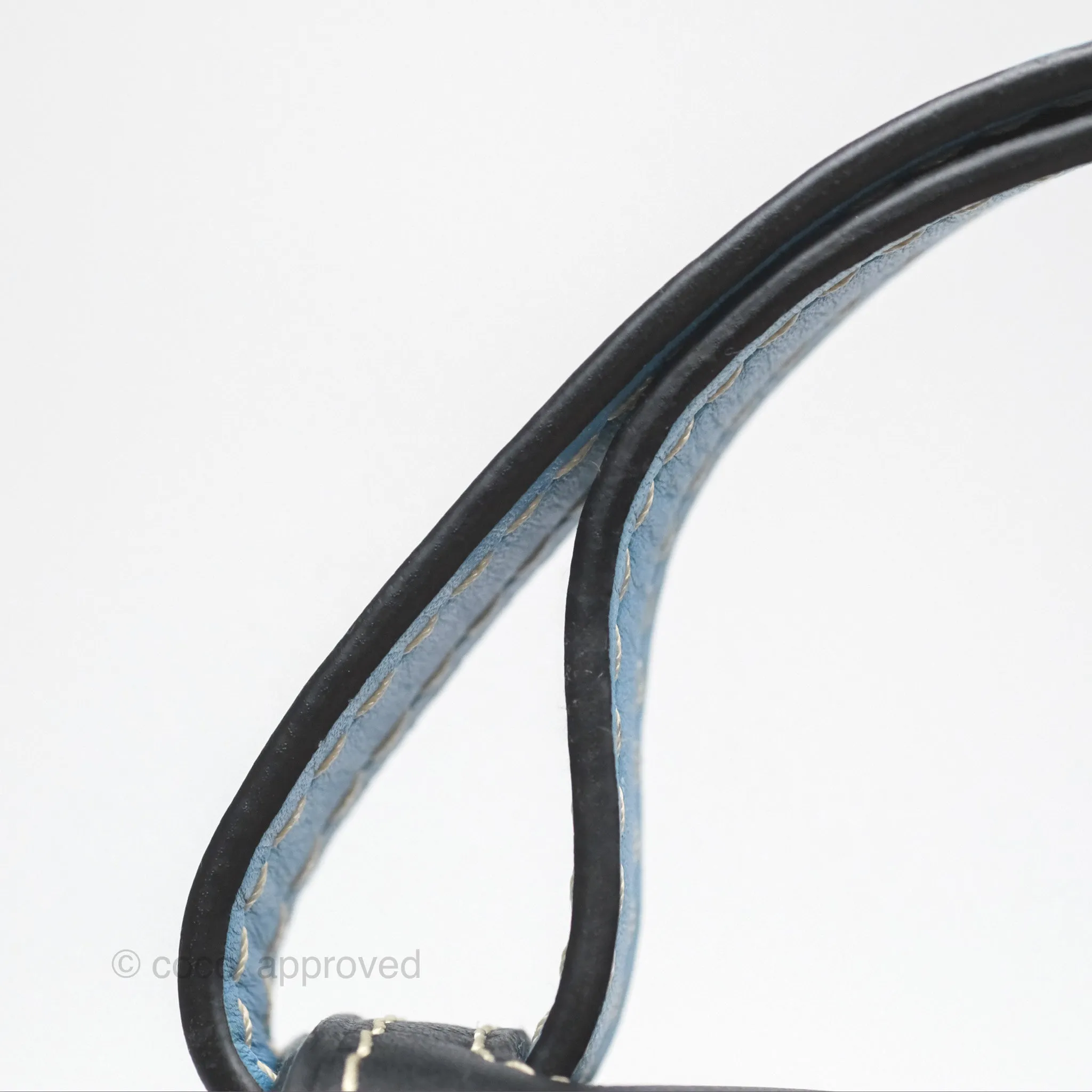 Loewe Small Gate Bag Smooth Calfskin in Black and Blue