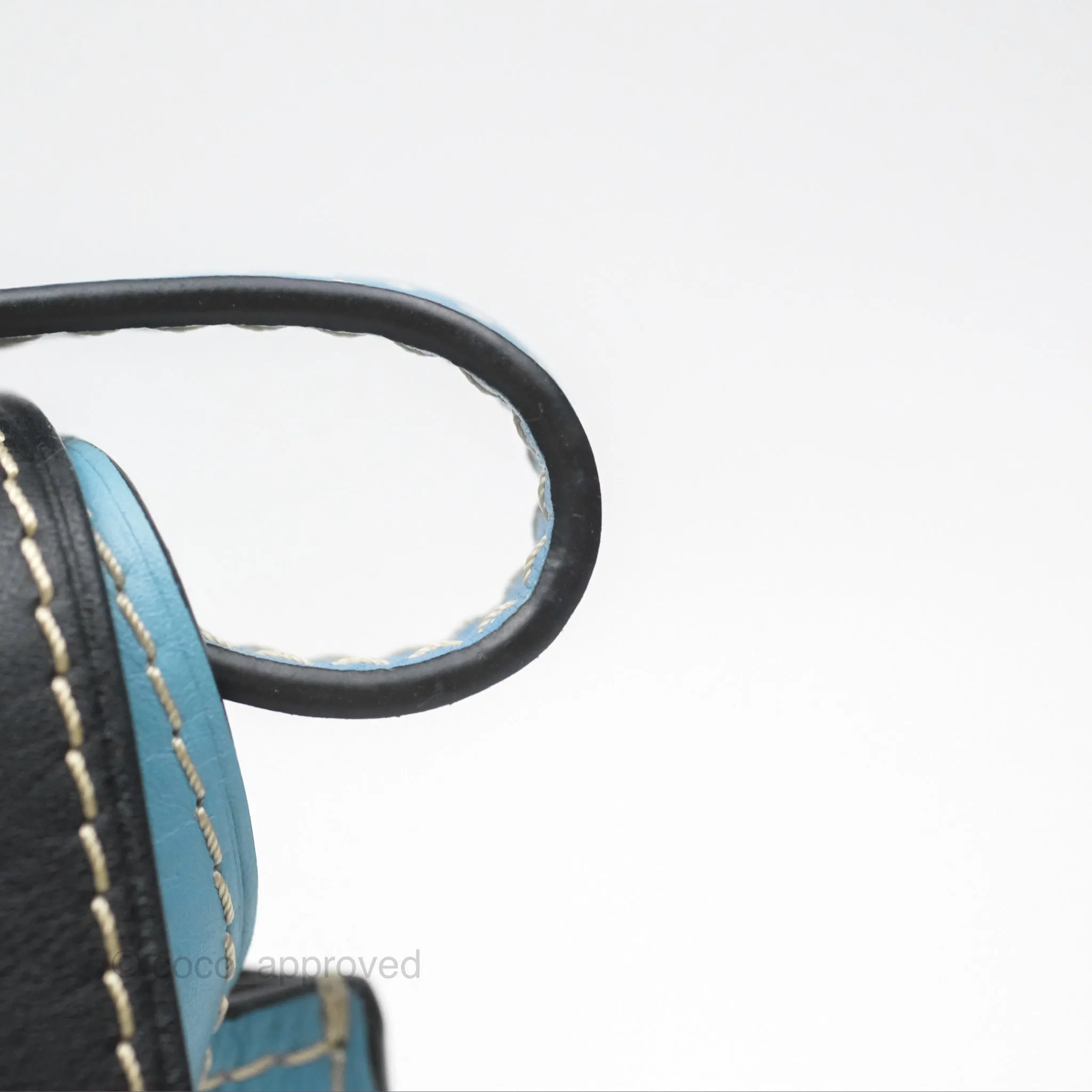 Loewe Small Gate Bag Smooth Calfskin in Black and Blue