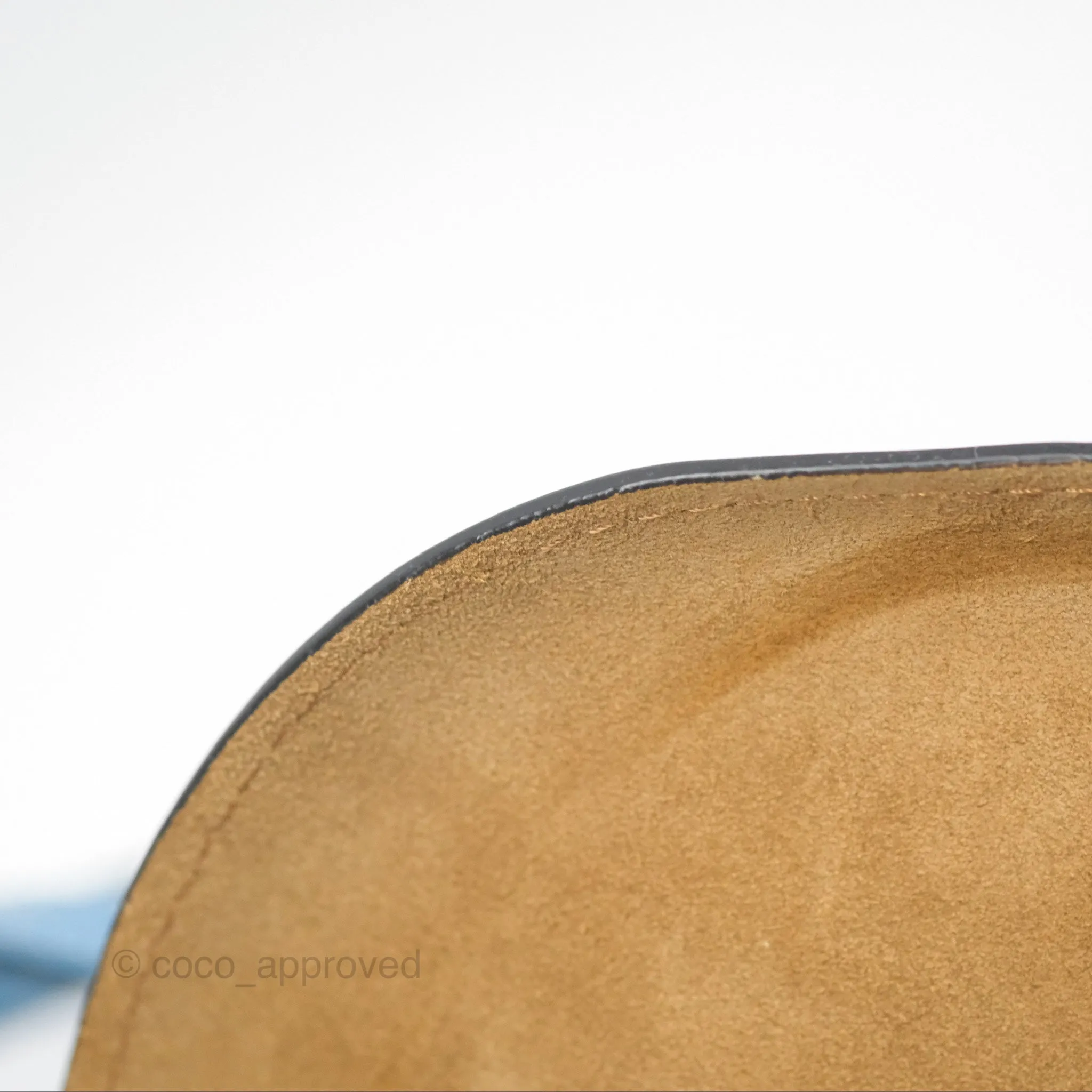 Loewe Small Gate Bag Smooth Calfskin in Black and Blue
