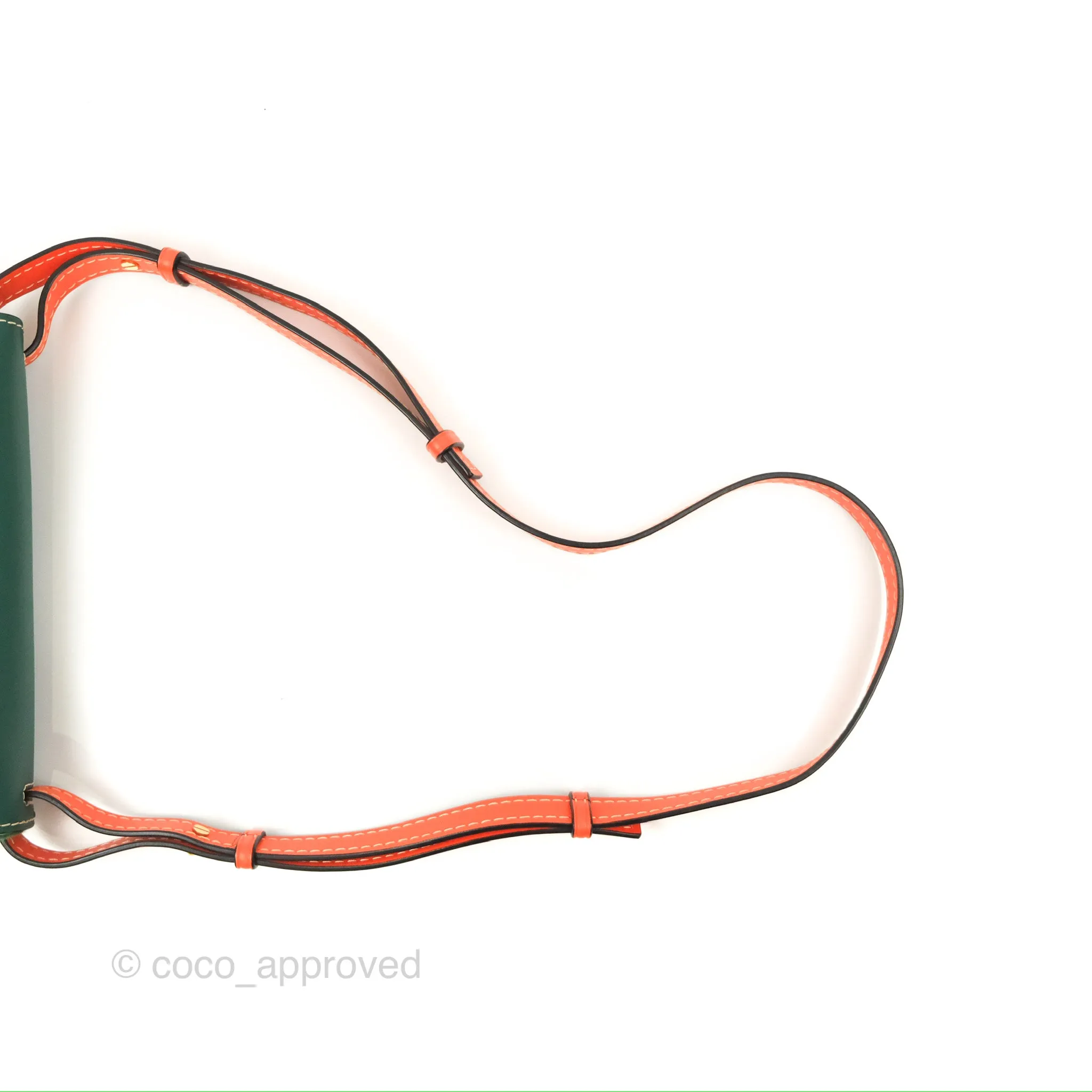 Loewe Small Gate Bag Smooth Calfskin in Green