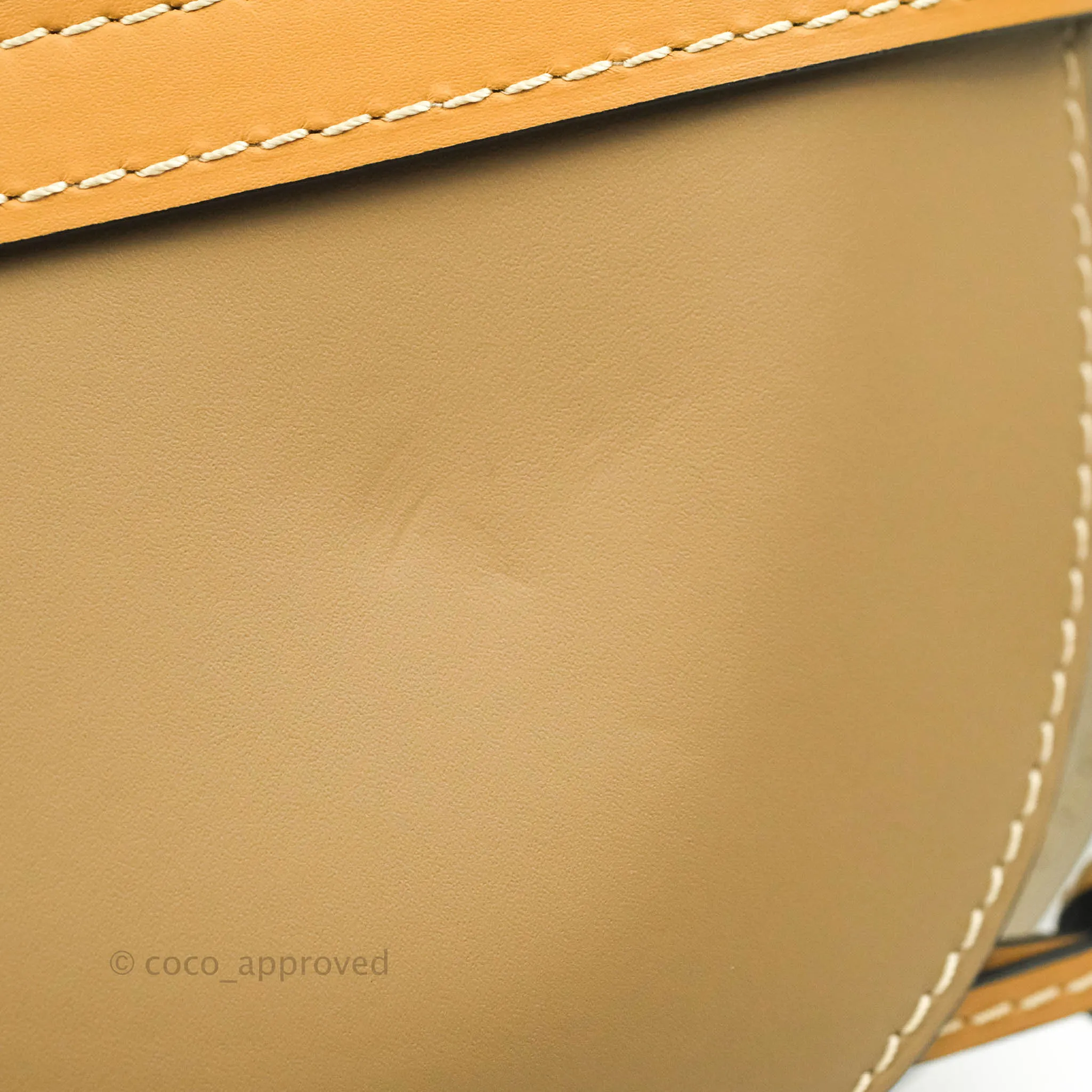 Loewe Small Gate Bag Smooth Calfskin in Rust