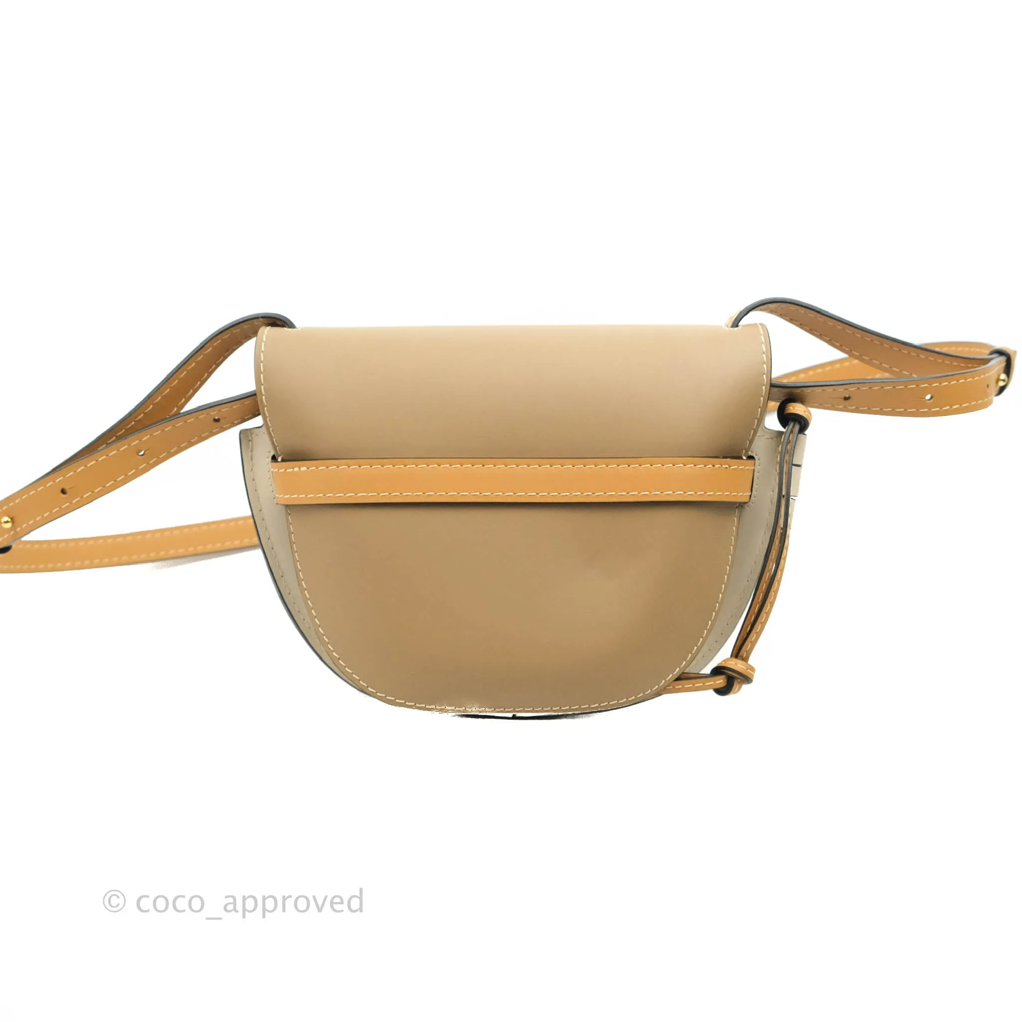 Loewe Small Gate Bag Smooth Calfskin in Rust