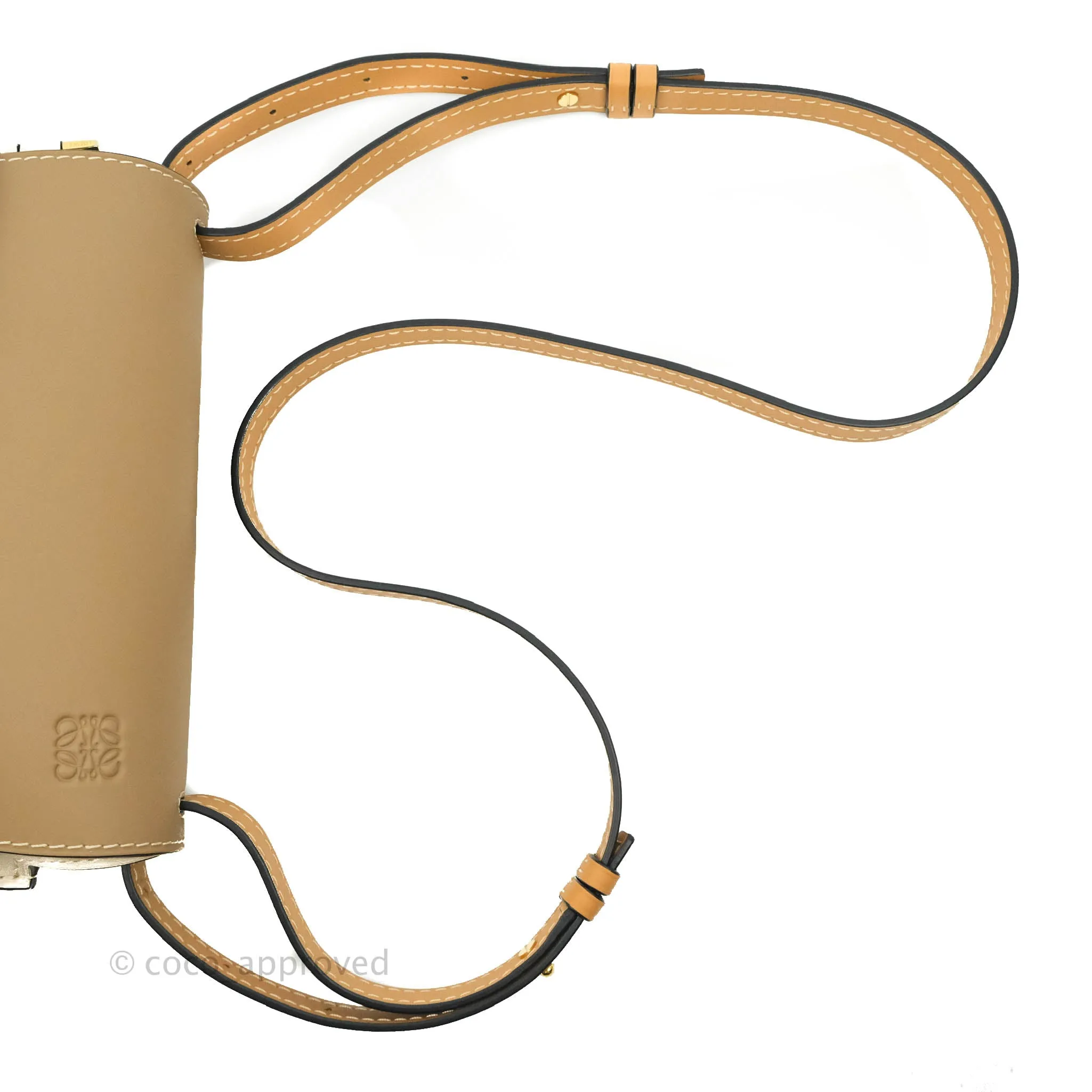Loewe Small Gate Bag Smooth Calfskin in Rust