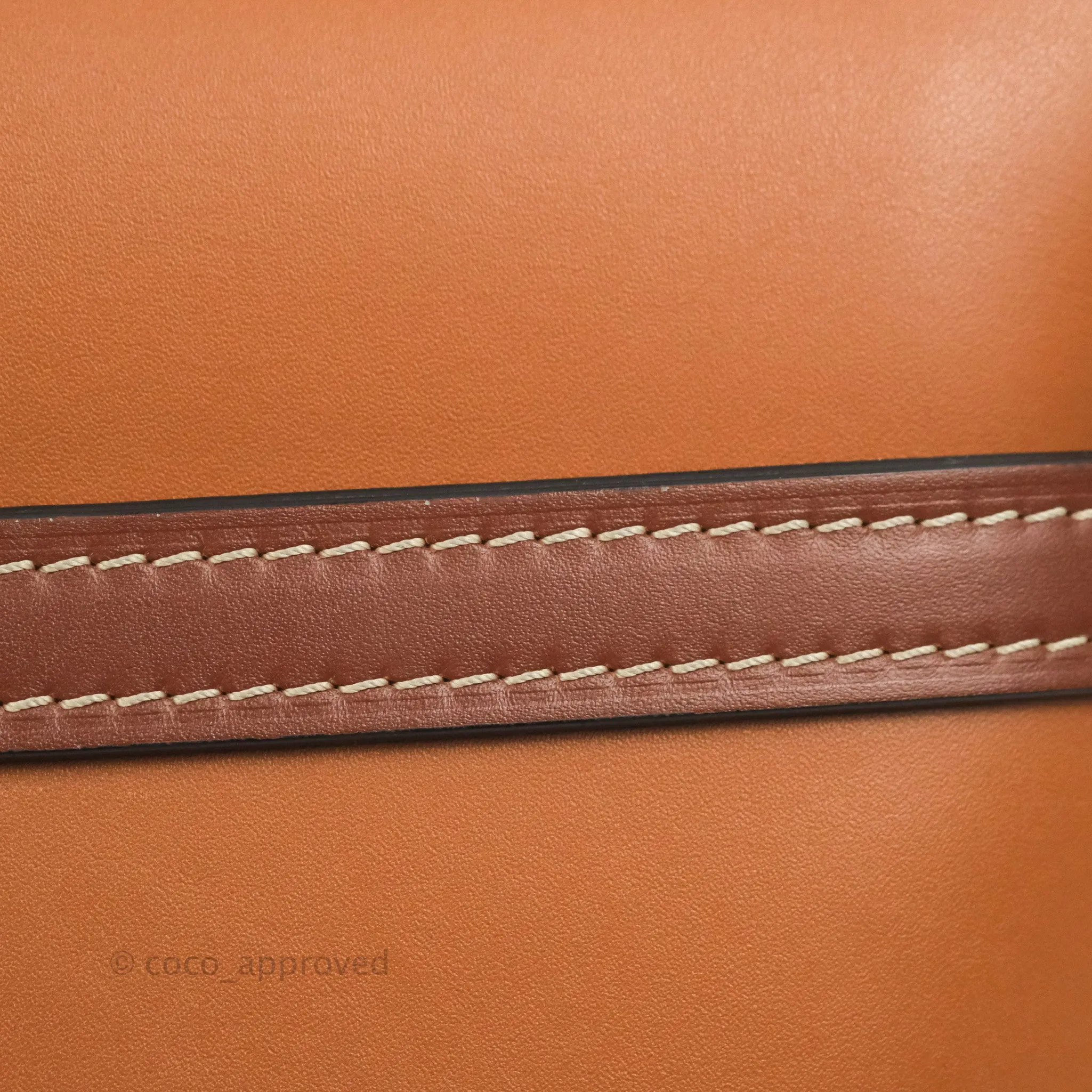 Loewe Small Gate Bag Smooth Calfskin in Tan/Pink