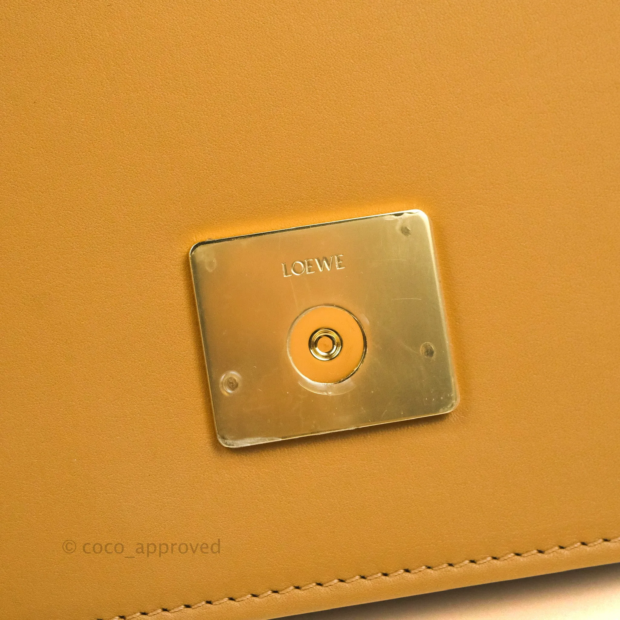 Loewe Small Goya Bag Warm Desert Silk Calfskin