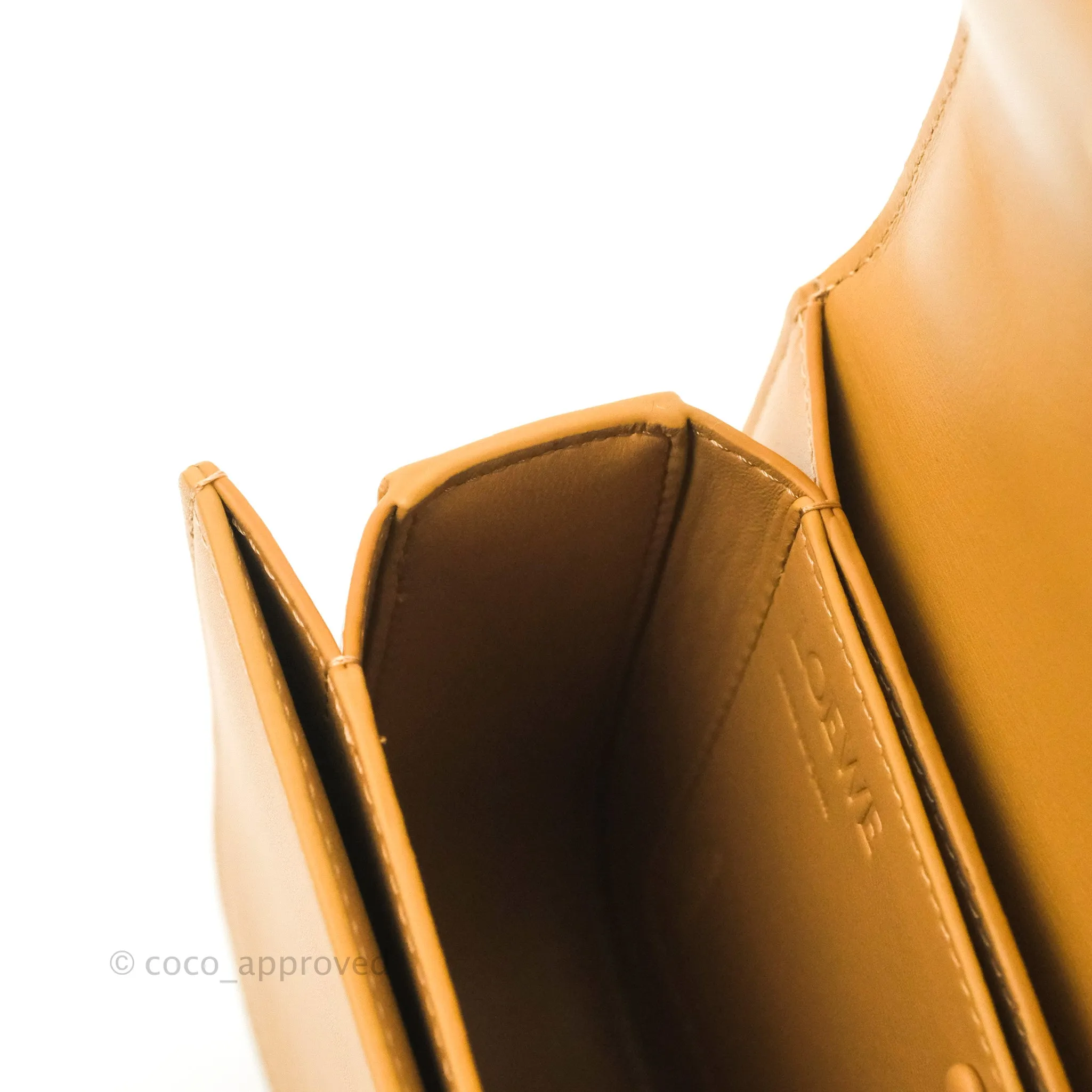 Loewe Small Goya Bag Warm Desert Silk Calfskin