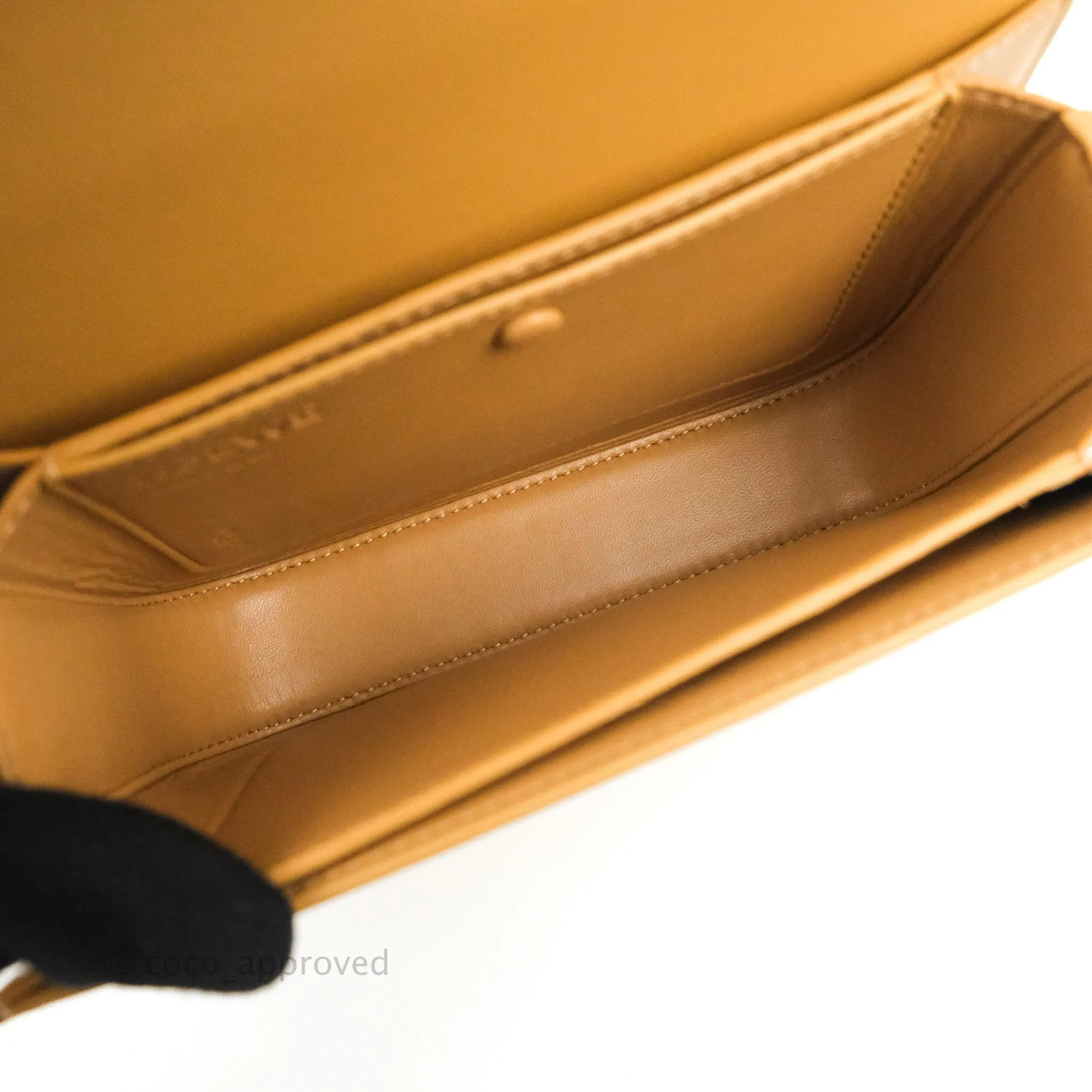 Loewe Small Goya Bag Warm Desert Silk Calfskin