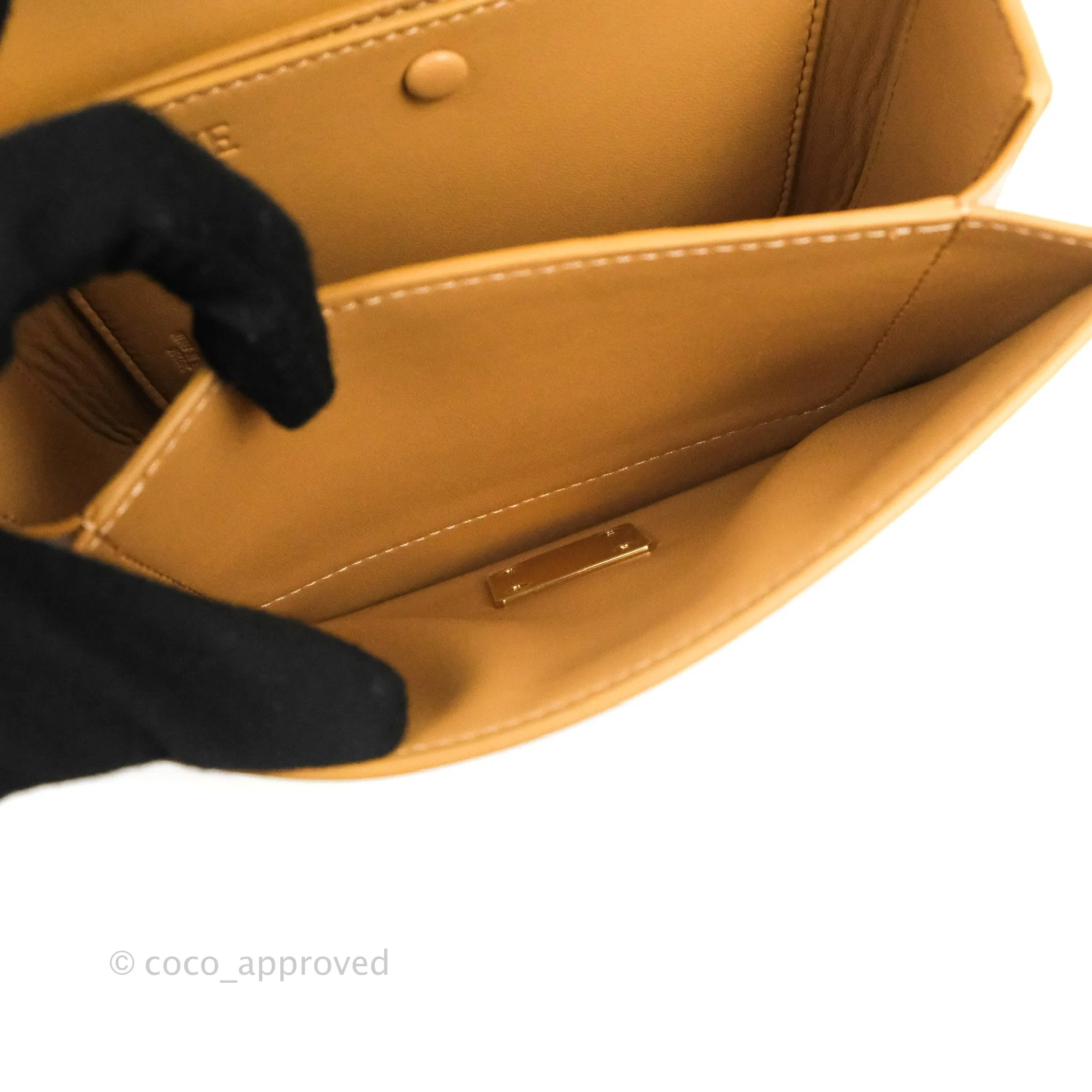 Loewe Small Goya Bag Warm Desert Silk Calfskin