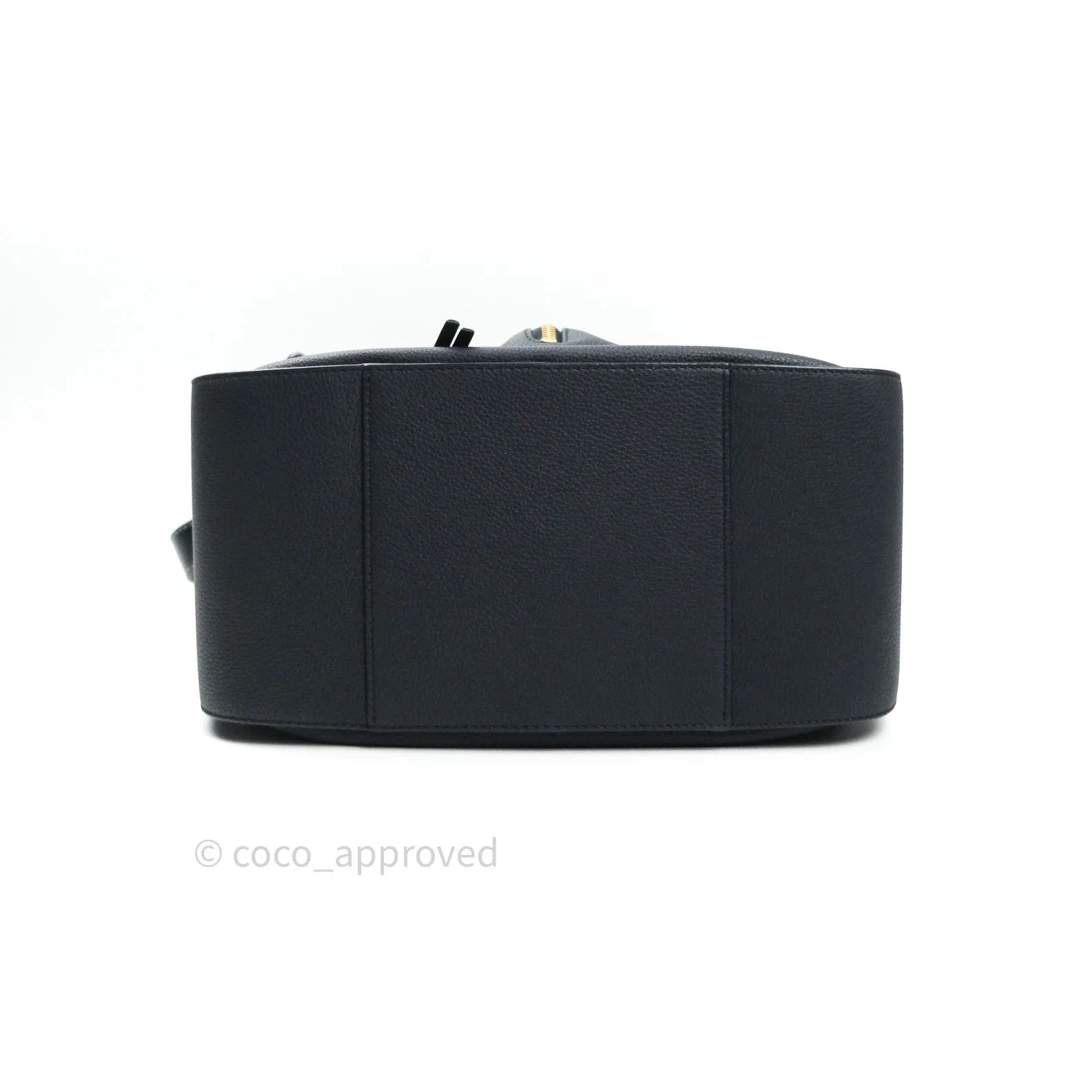 Loewe Small Hammock Navy Classic Calfskin Navy Gold Hardware