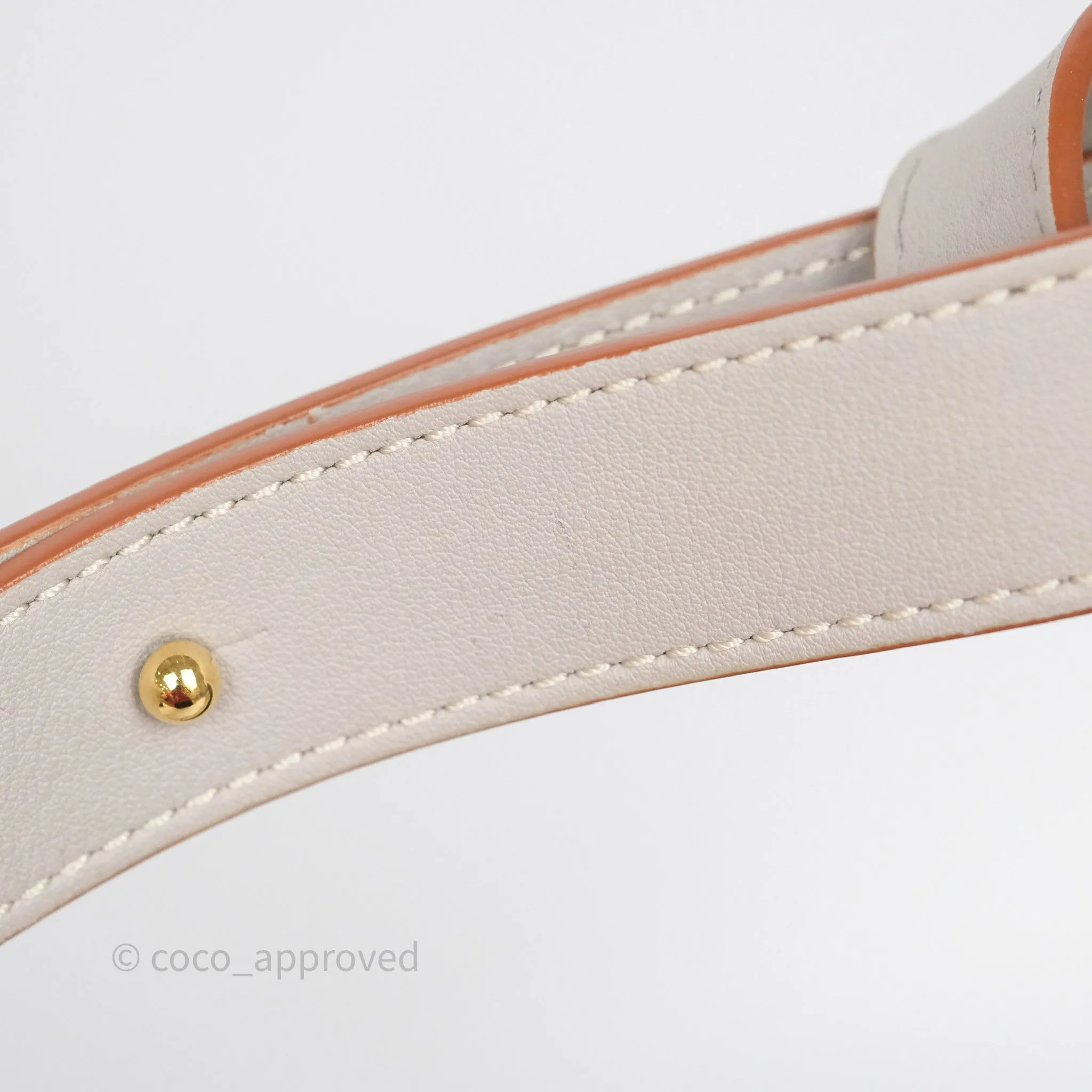 Loewe Small Hammock Shoulder Bag Calfskin Light Grey/Beige