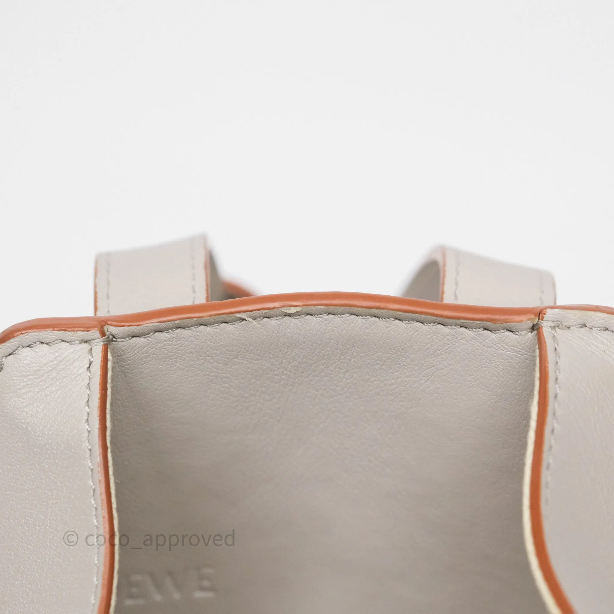 Loewe Small Hammock Shoulder Bag Calfskin Light Grey/Beige