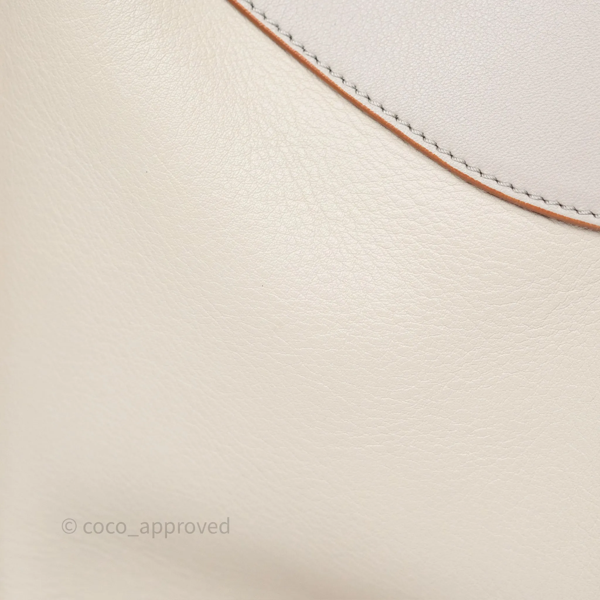 Loewe Small Hammock Shoulder Bag Calfskin Light Grey/Beige