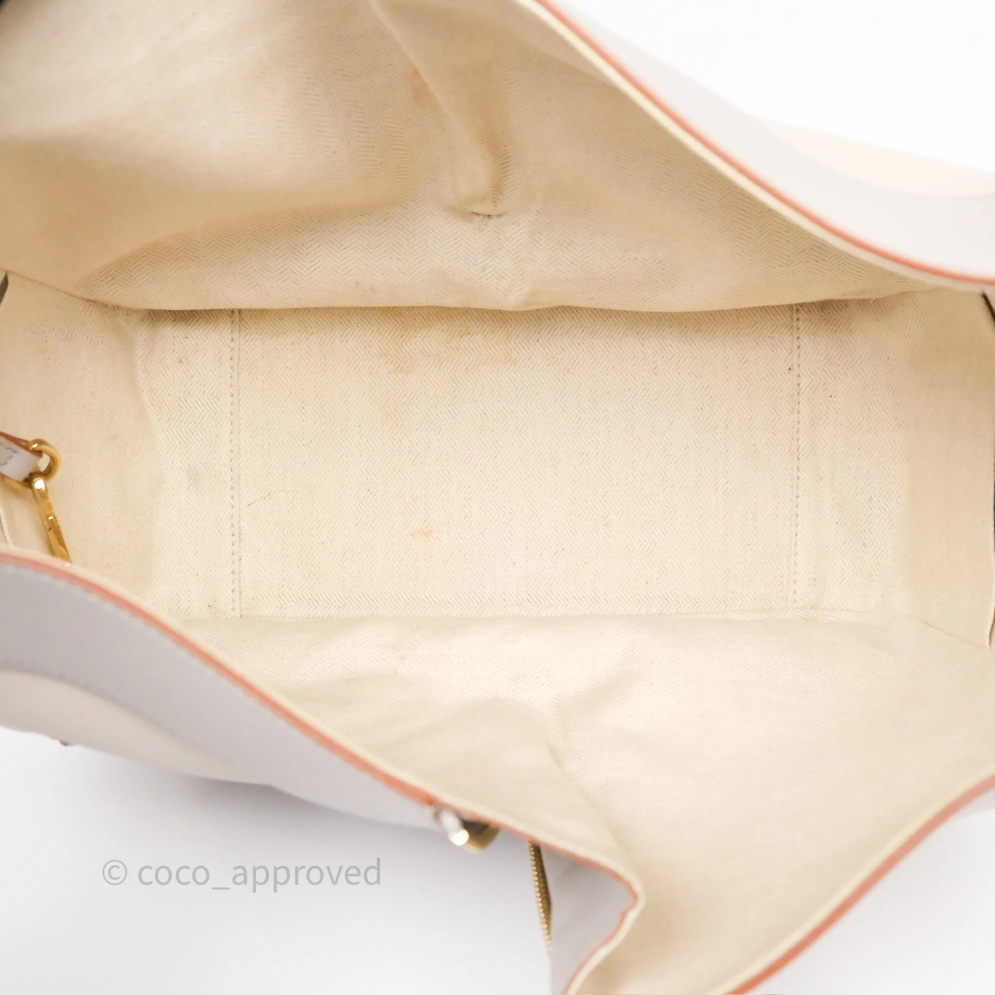 Loewe Small Hammock Shoulder Bag Calfskin Light Grey/Beige