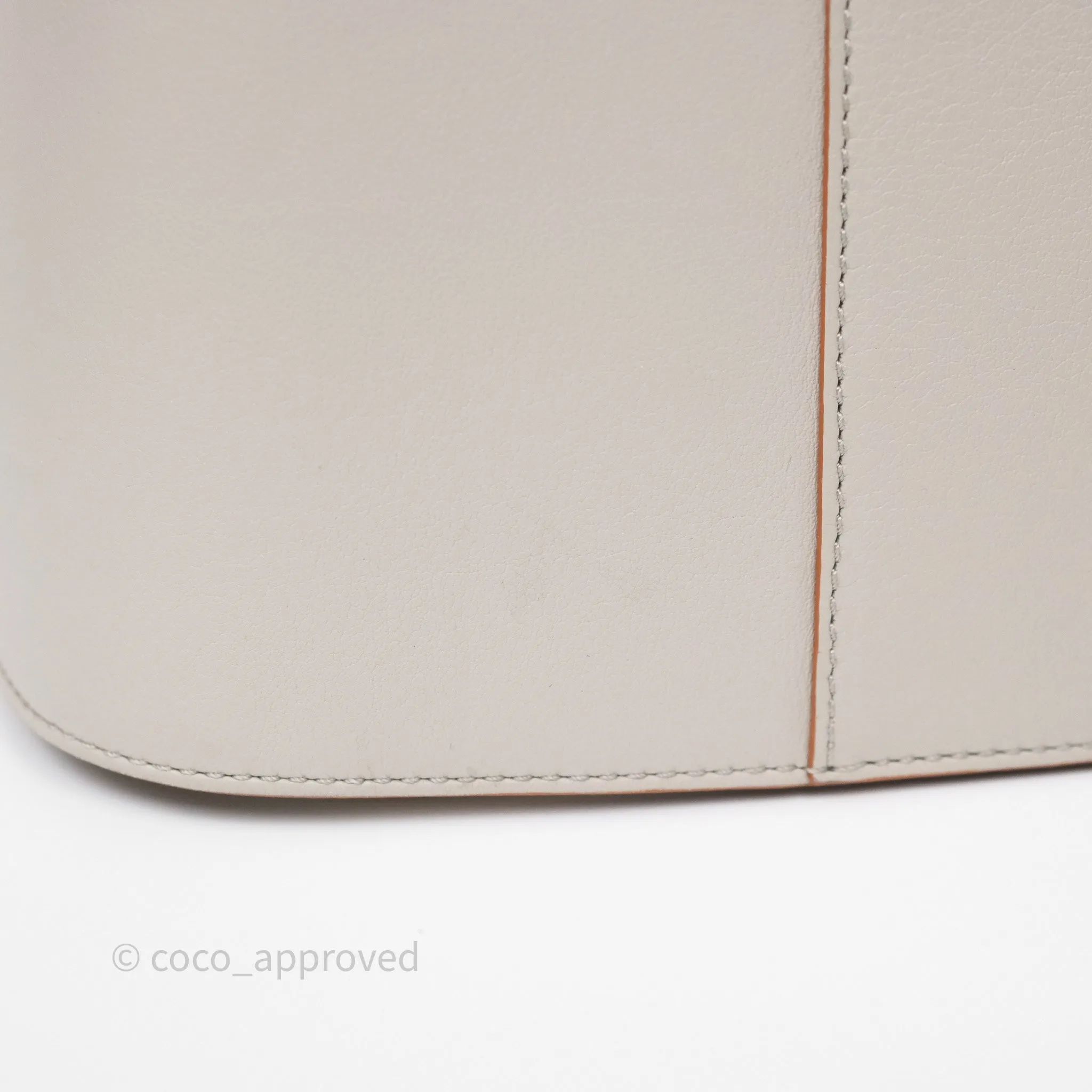 Loewe Small Hammock Shoulder Bag Calfskin Light Grey/Beige