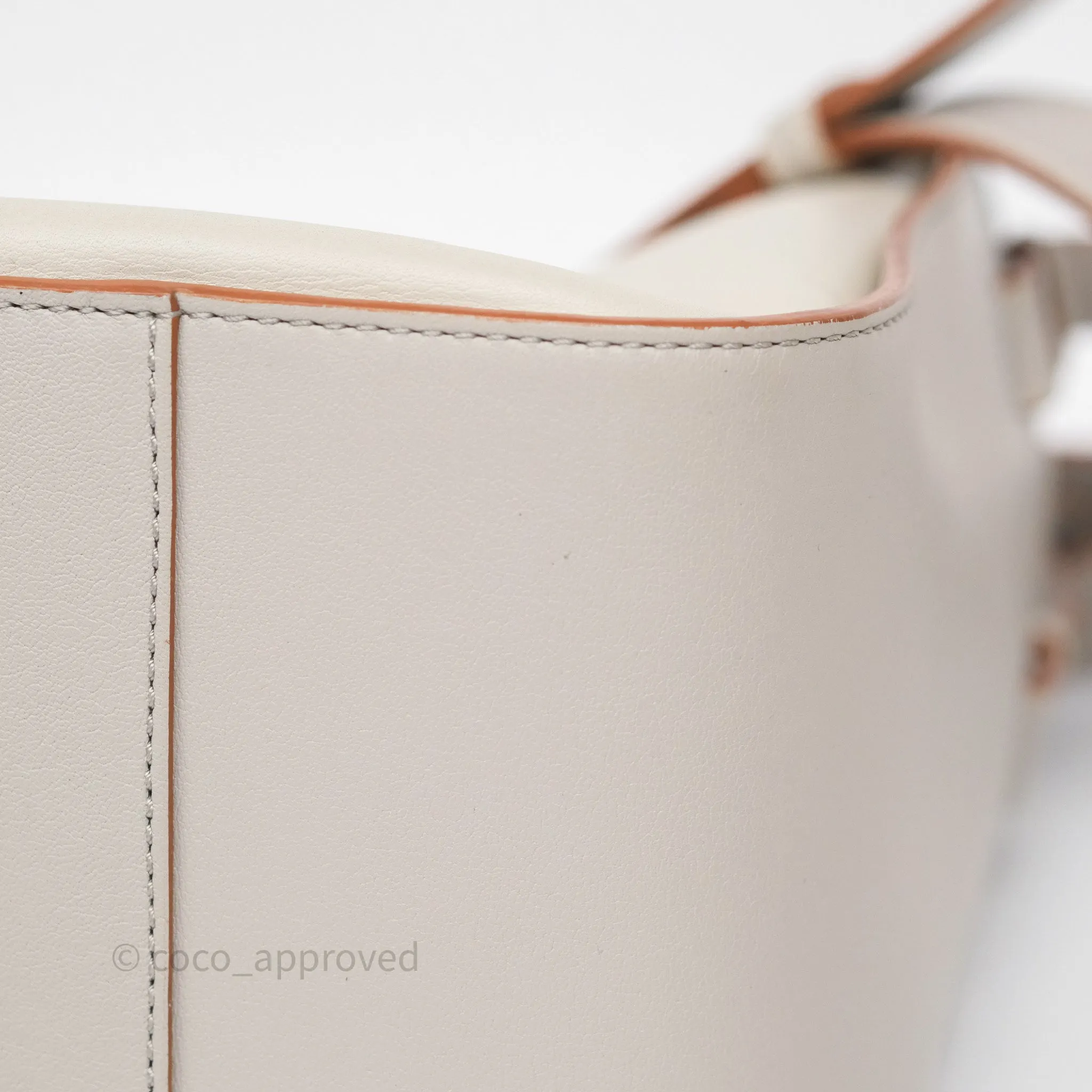 Loewe Small Hammock Shoulder Bag Calfskin Light Grey/Beige