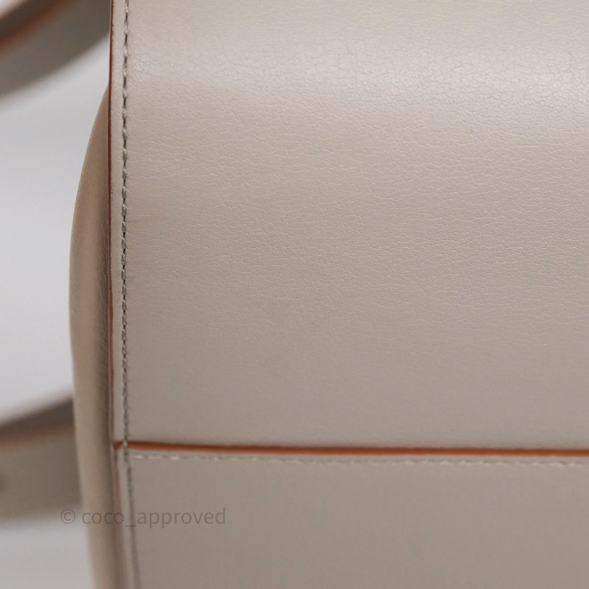 Loewe Small Hammock Shoulder Bag Calfskin Light Grey/Beige
