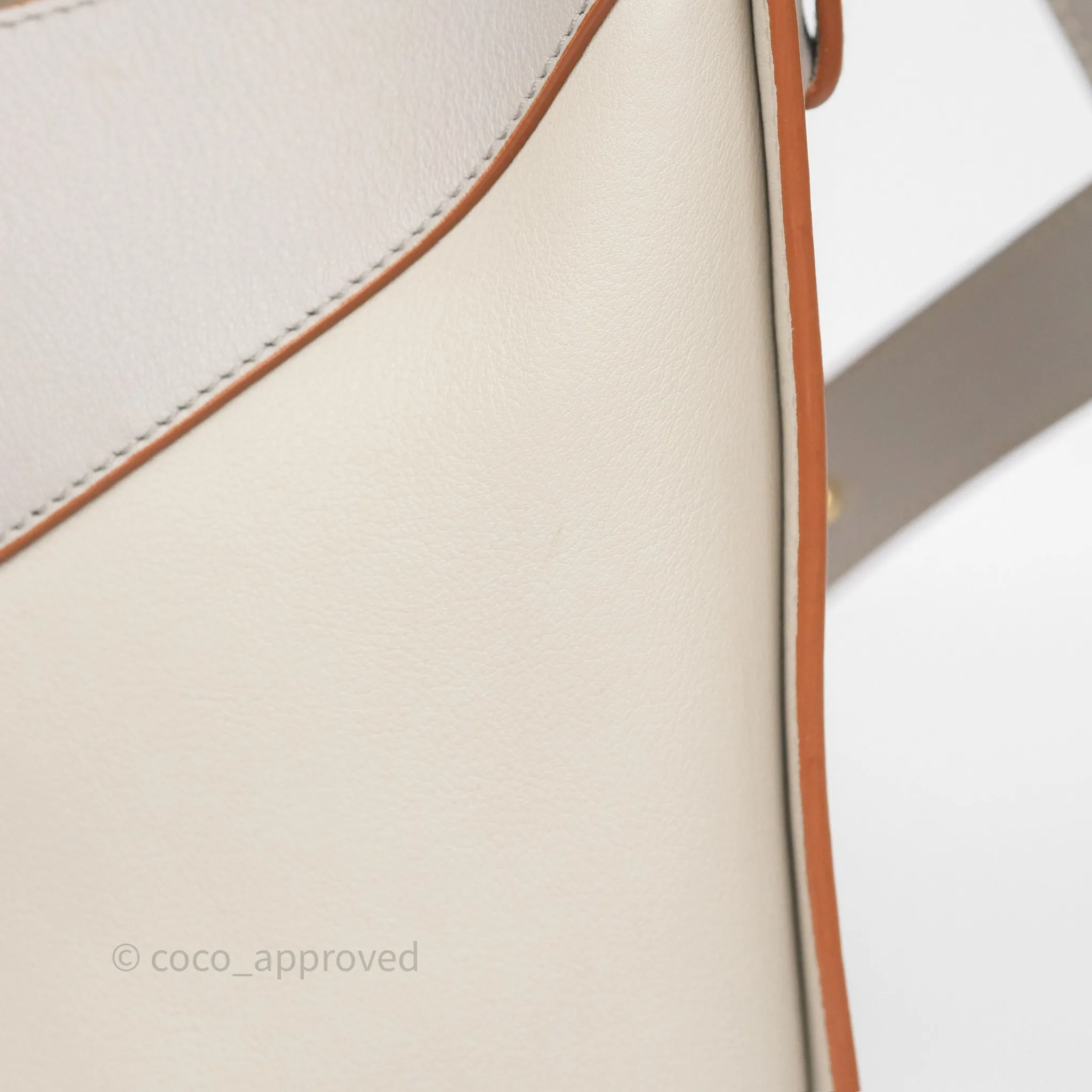 Loewe Small Hammock Shoulder Bag Calfskin Light Grey/Beige