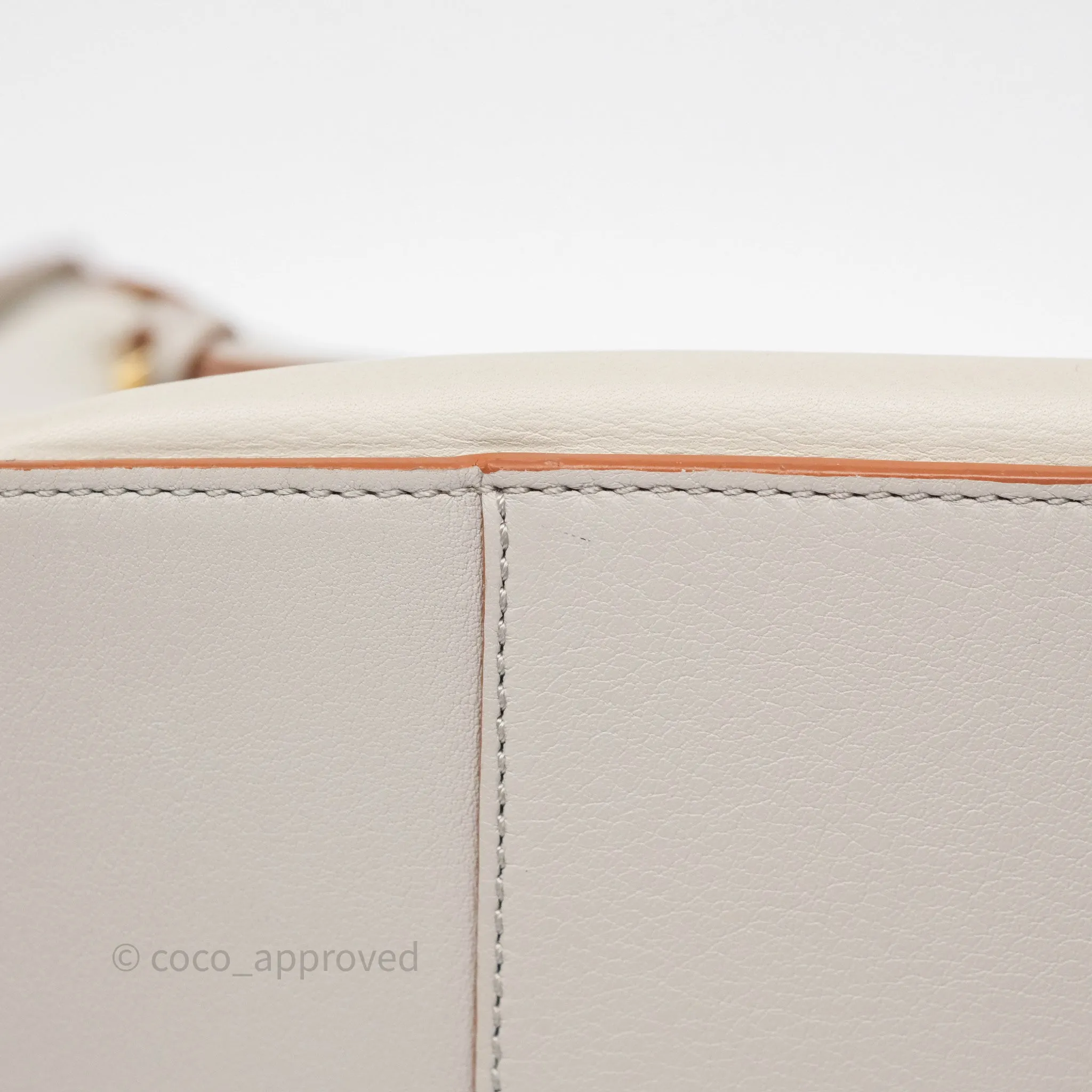 Loewe Small Hammock Shoulder Bag Calfskin Light Grey/Beige