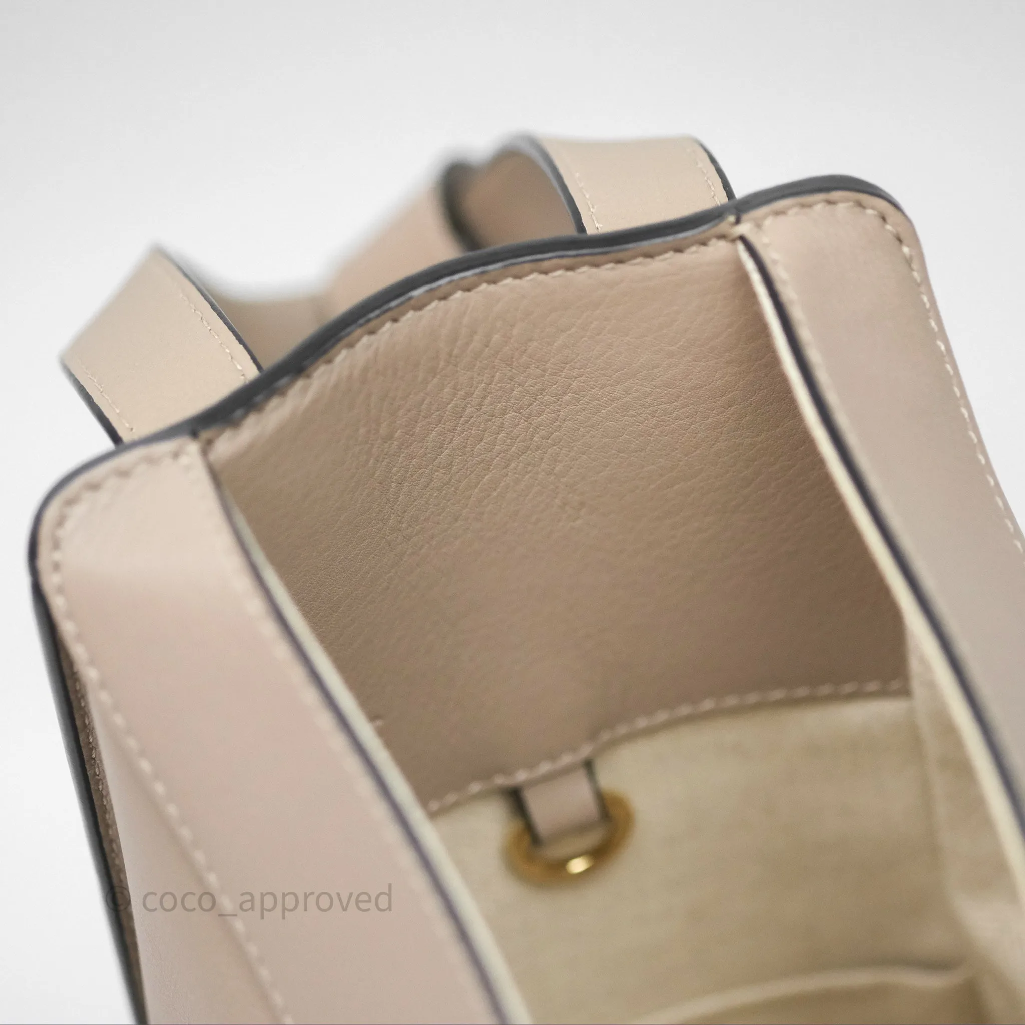 Loewe Small Hammock Shoulder Bag Calfskin Sand