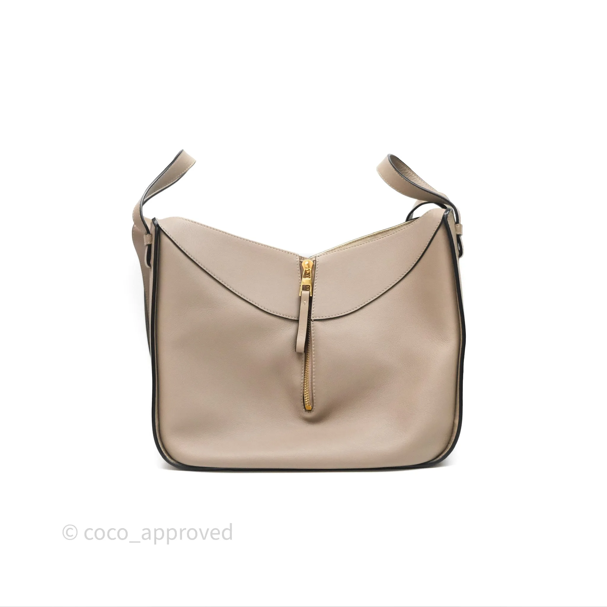 Loewe Small Hammock Shoulder Bag Calfskin Sand