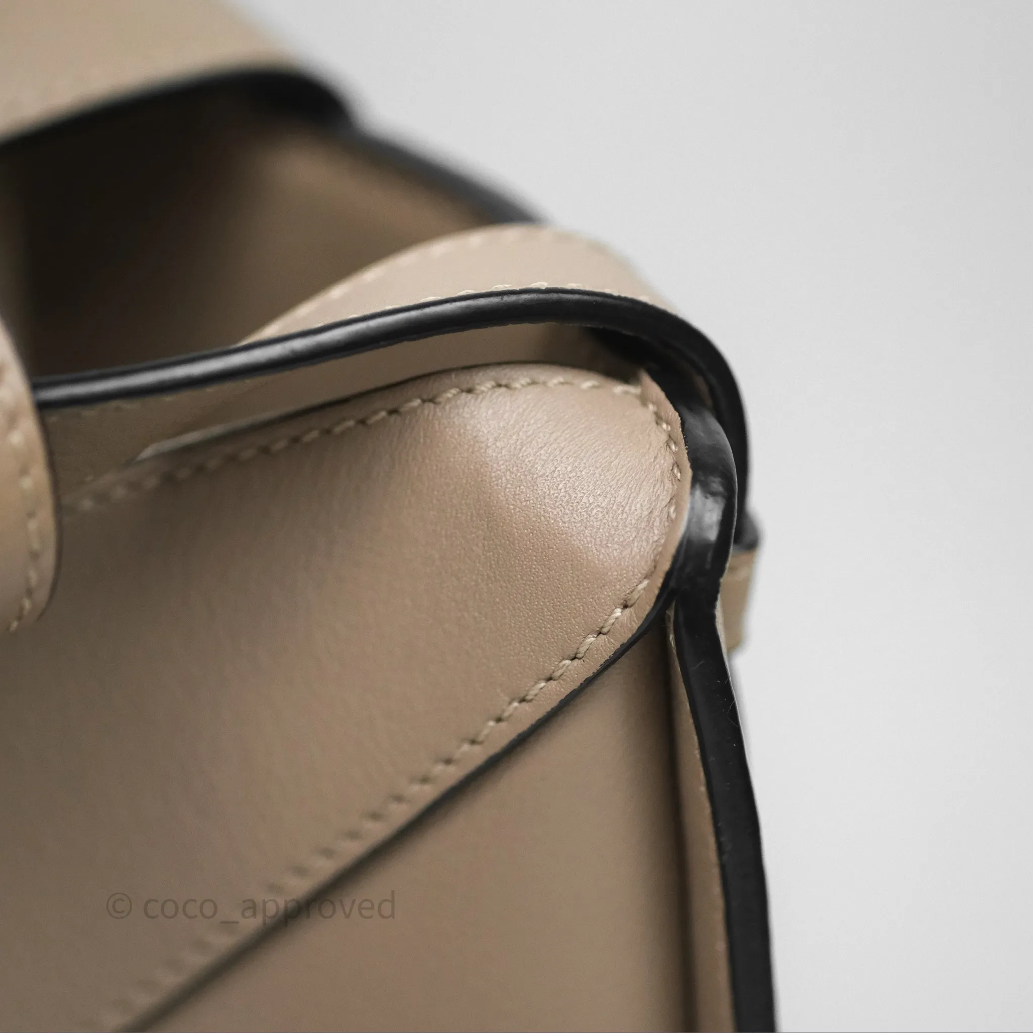 Loewe Small Hammock Shoulder Bag Calfskin Sand
