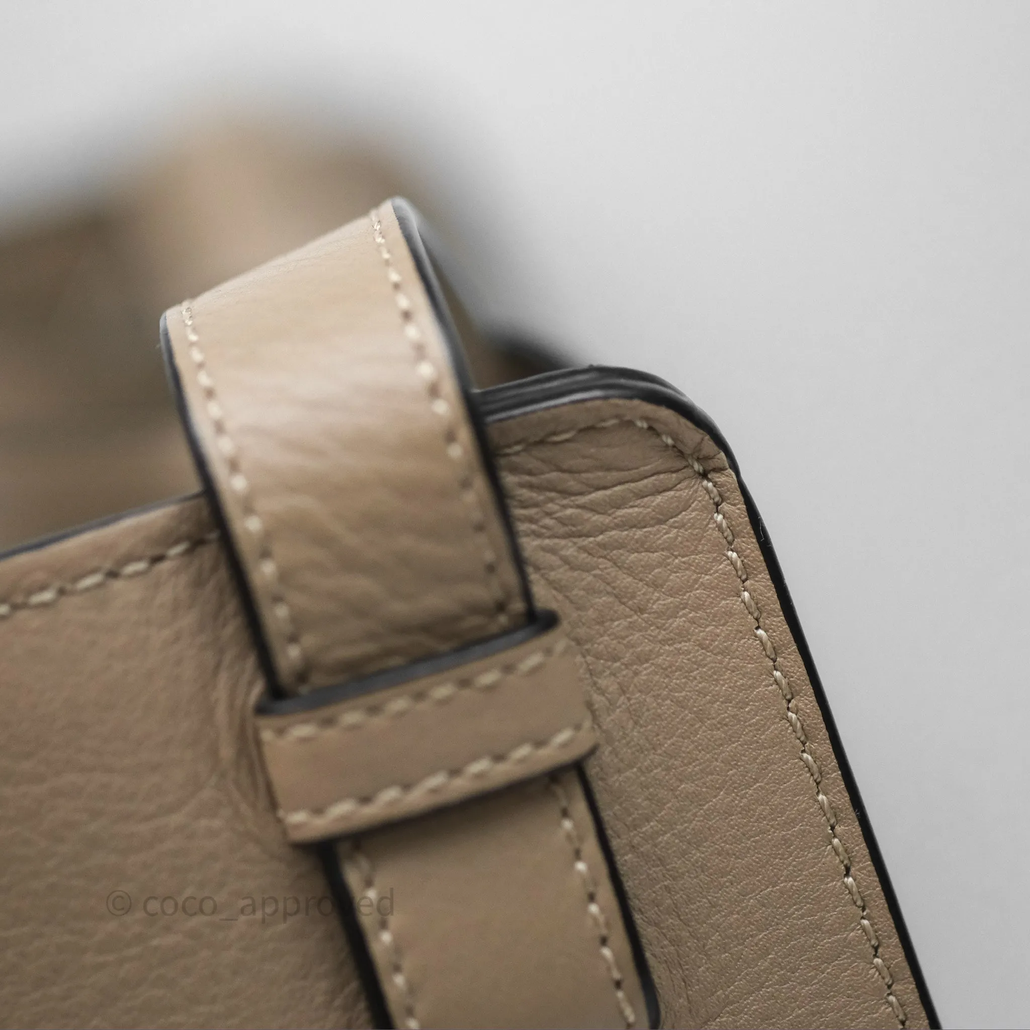 Loewe Small Hammock Shoulder Bag Calfskin Sand