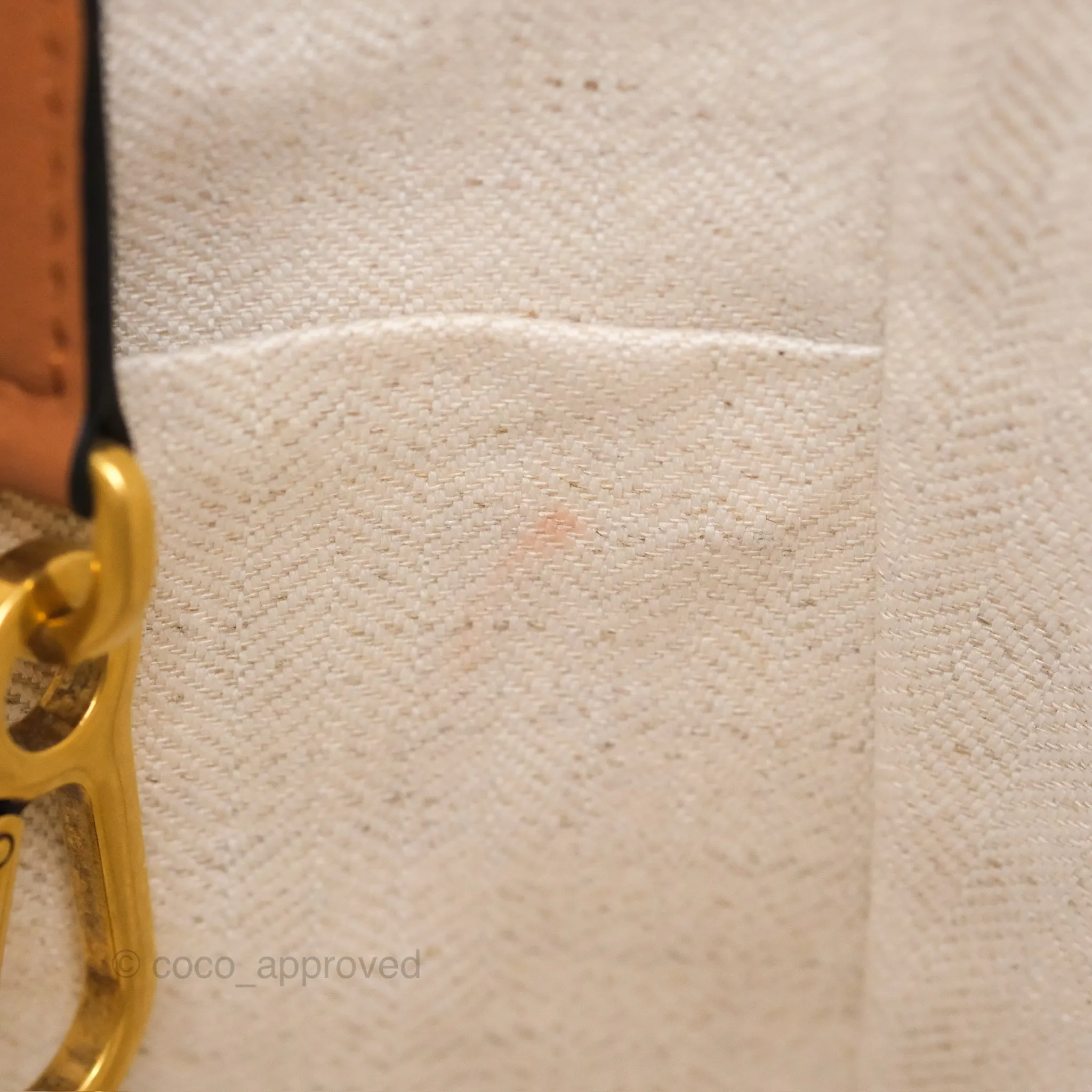 Loewe Small Hammock Shoulder Bag Denim Tan