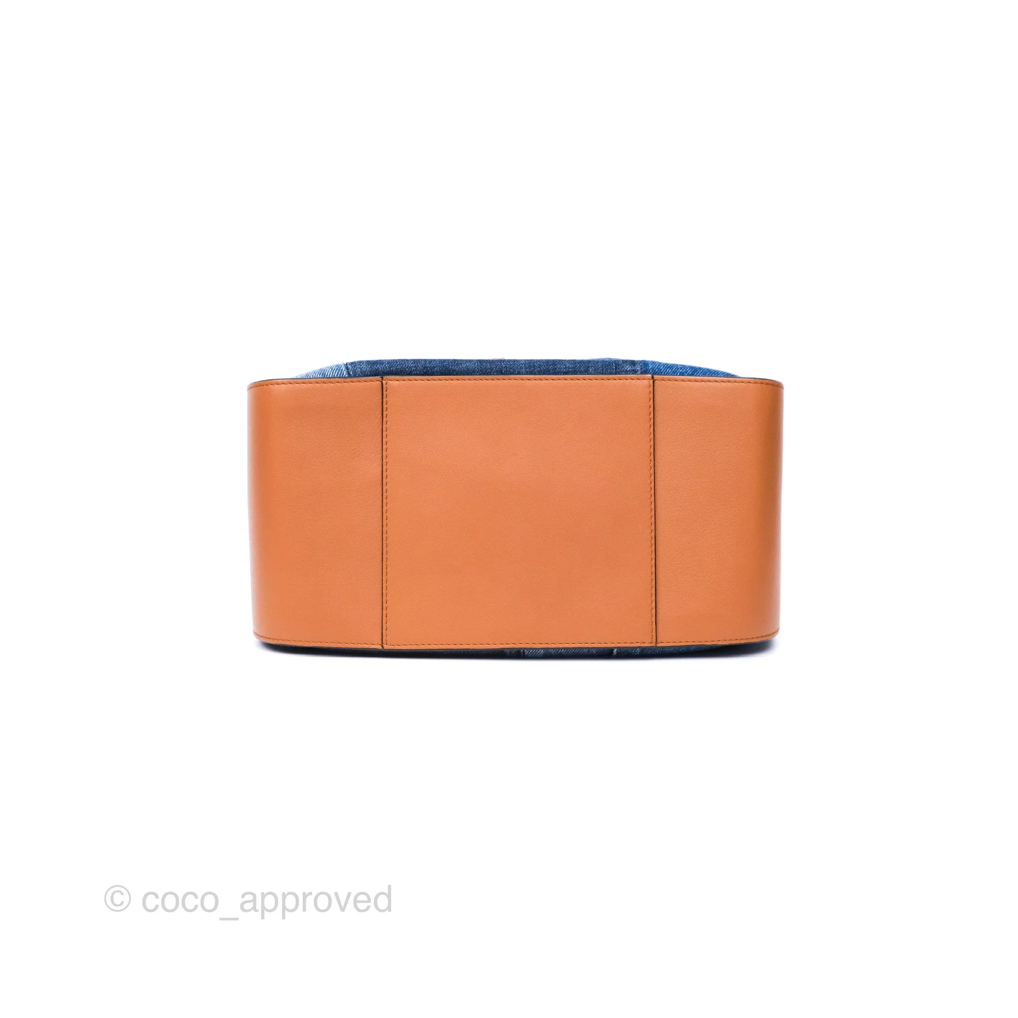 Loewe Small Hammock Shoulder Bag Denim Tan