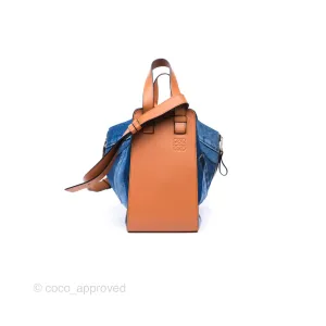 Loewe Small Hammock Shoulder Bag Denim Tan