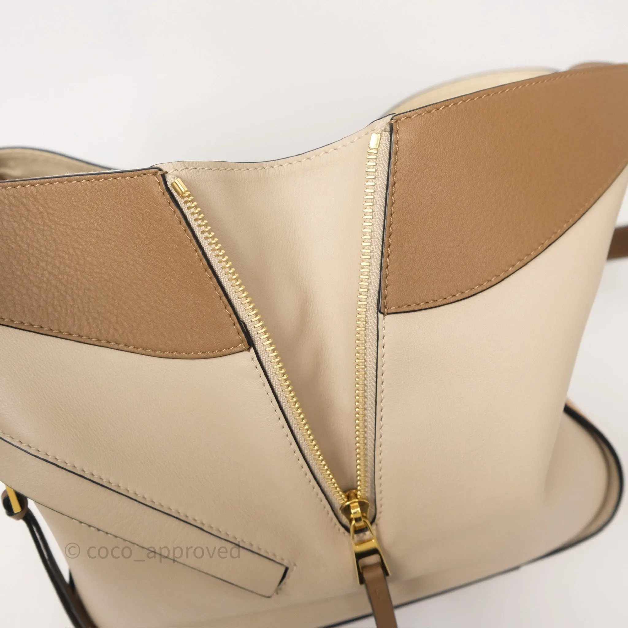 Loewe Small Hammock Shoulder Bag Tan Taupe