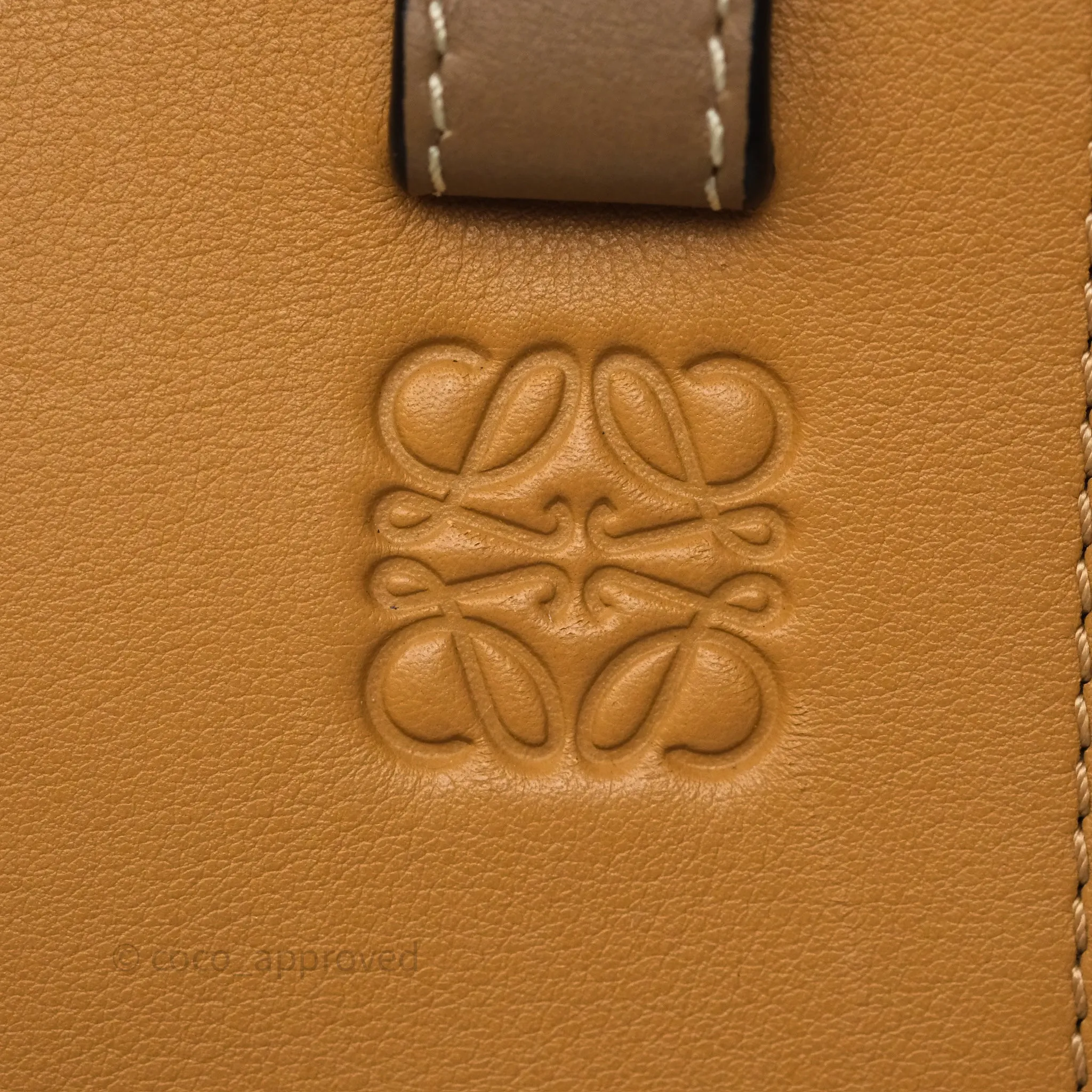 Loewe Small Hammock Shoulder Bag Tan Taupe
