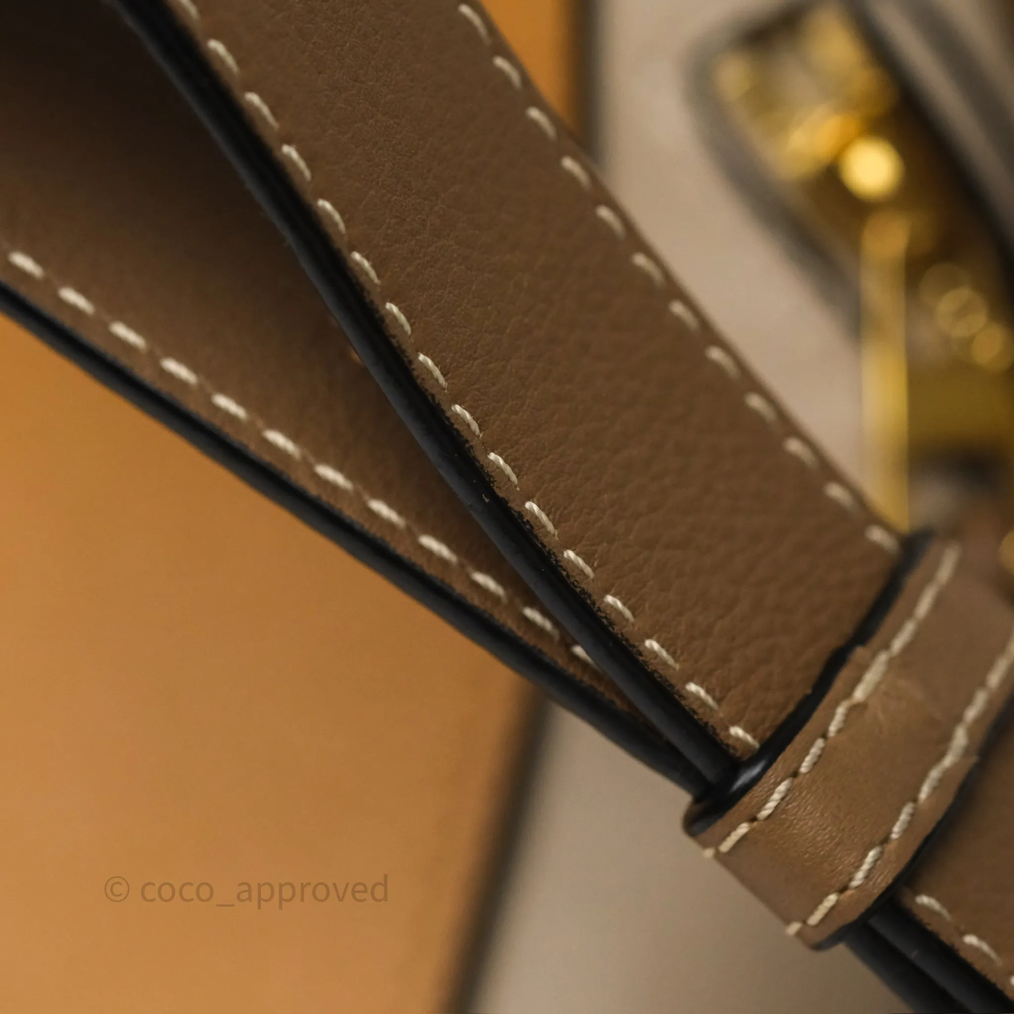 Loewe Small Hammock Shoulder Bag Tan Taupe