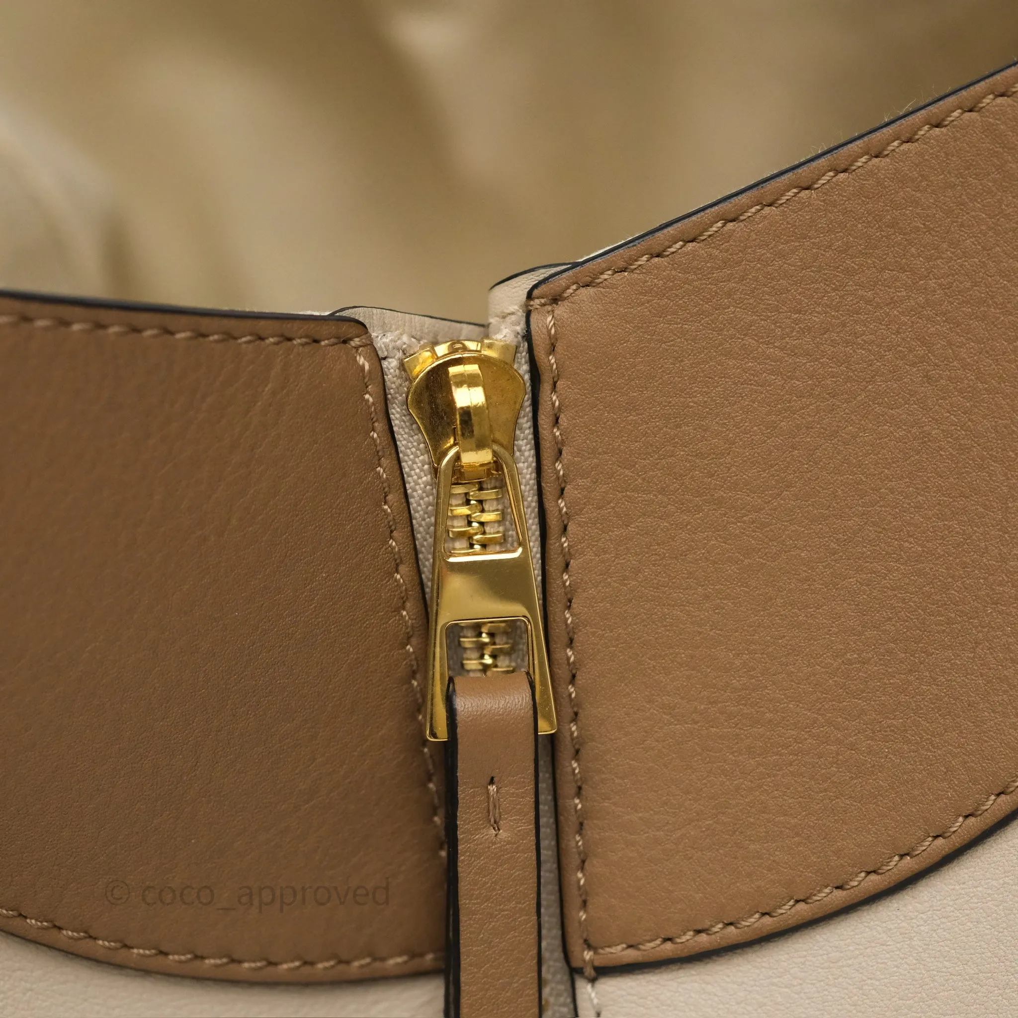 Loewe Small Hammock Shoulder Bag Tan Taupe