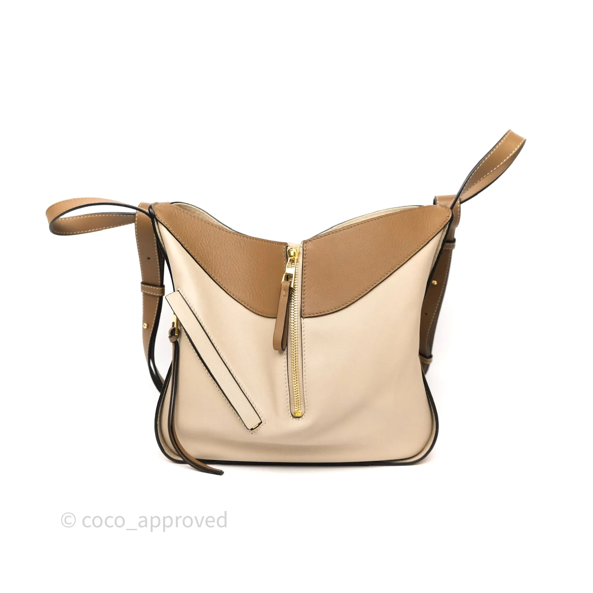 Loewe Small Hammock Shoulder Bag Tan Taupe