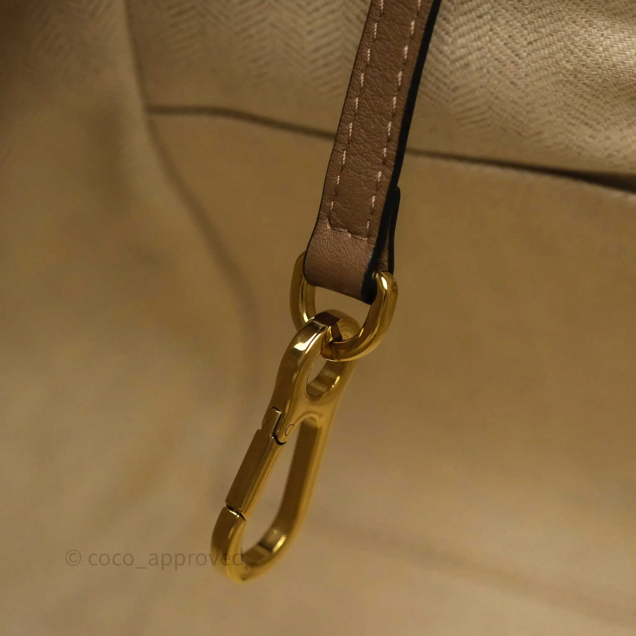 Loewe Small Hammock Shoulder Bag Tan Taupe