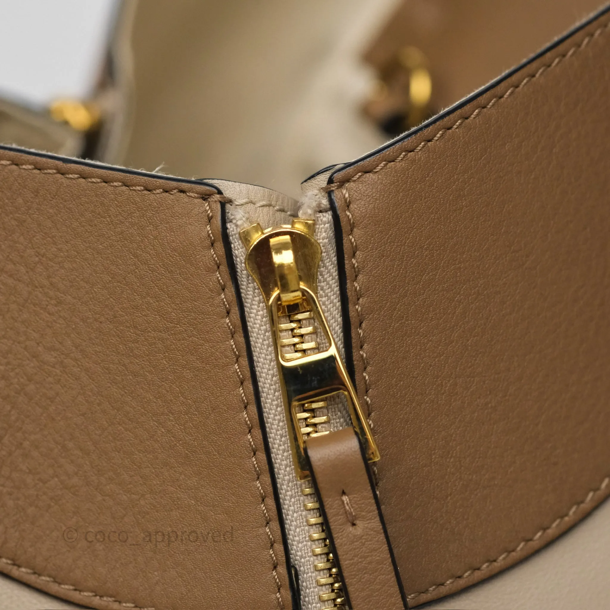Loewe Small Hammock Shoulder Bag Tan Taupe