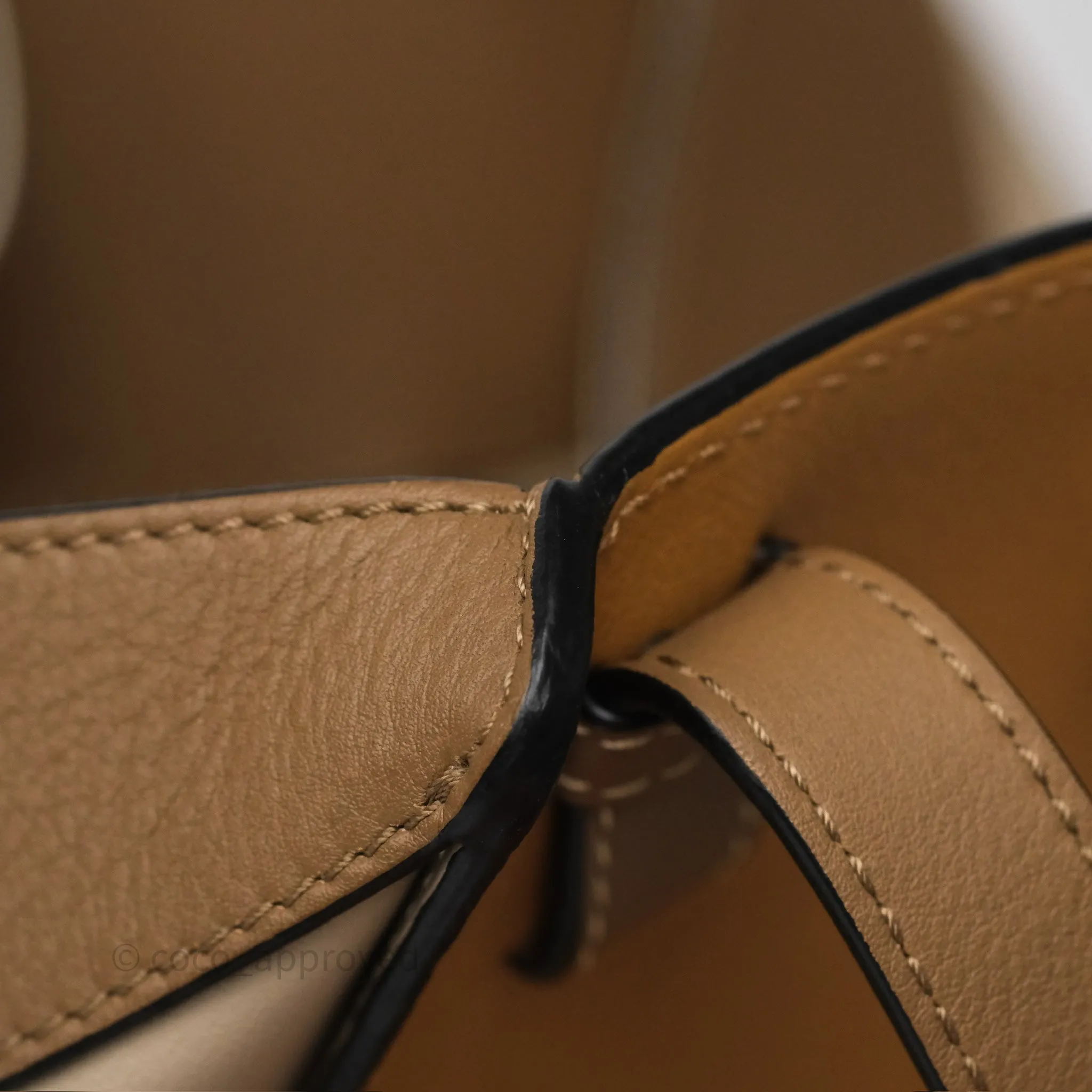 Loewe Small Hammock Shoulder Bag Tan Taupe