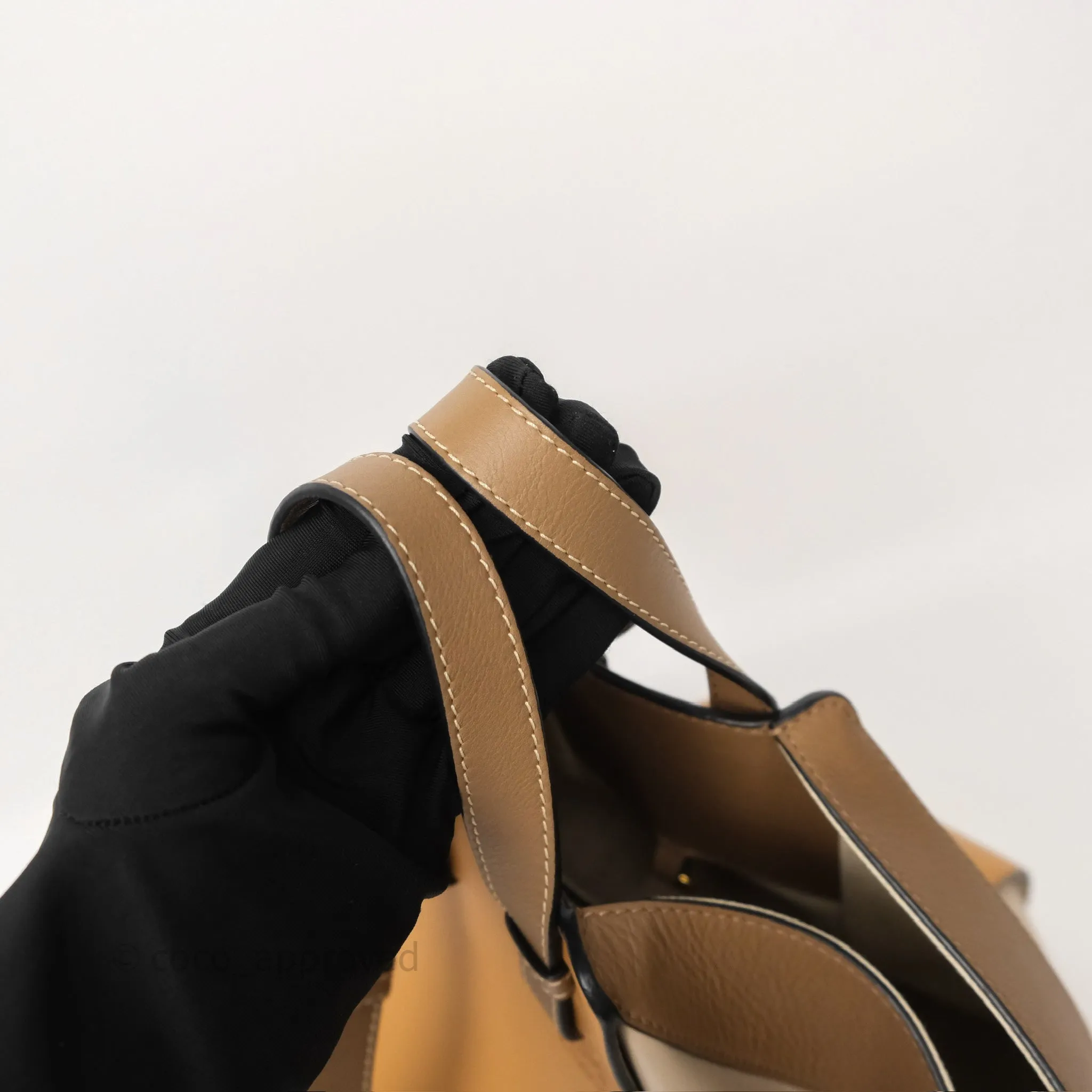 Loewe Small Hammock Shoulder Bag Tan Taupe