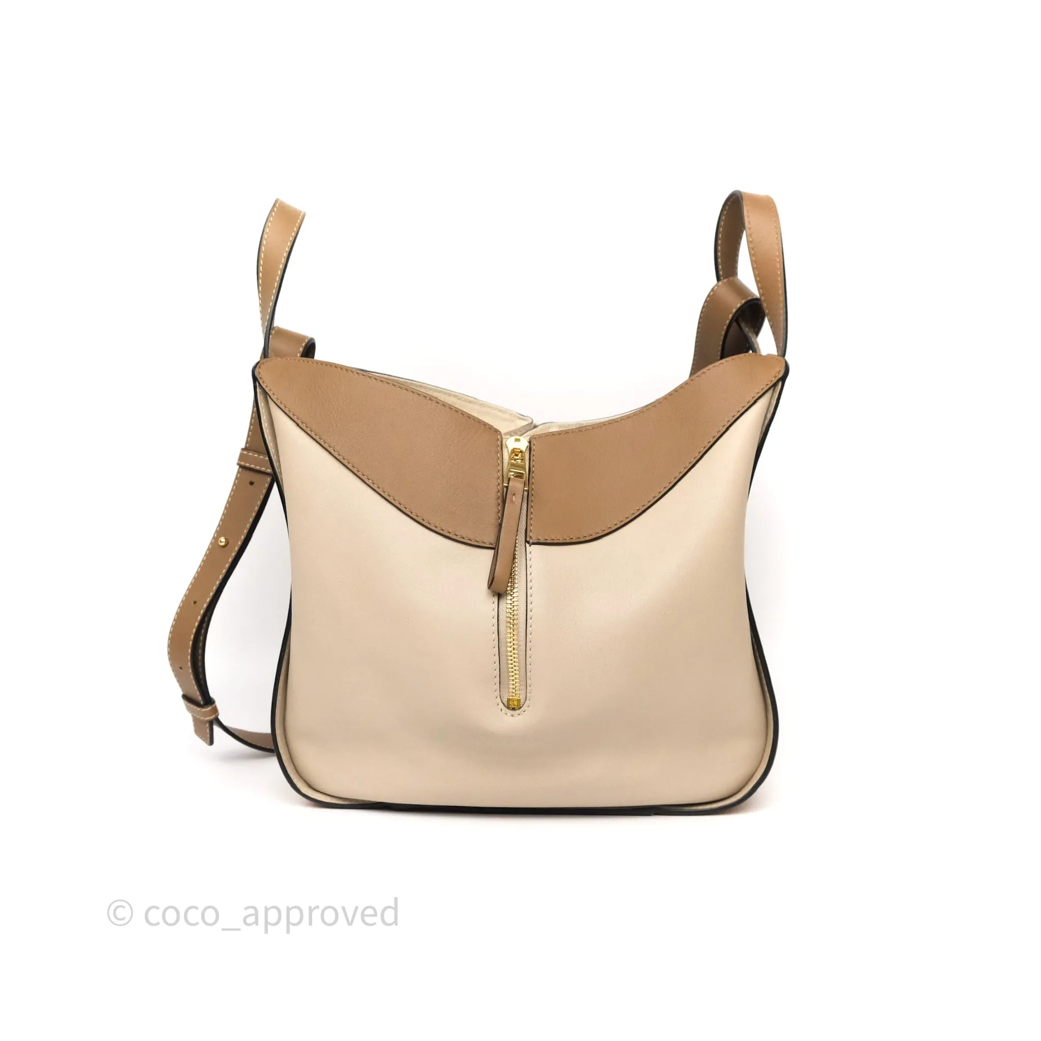 Loewe Small Hammock Shoulder Bag Tan Taupe