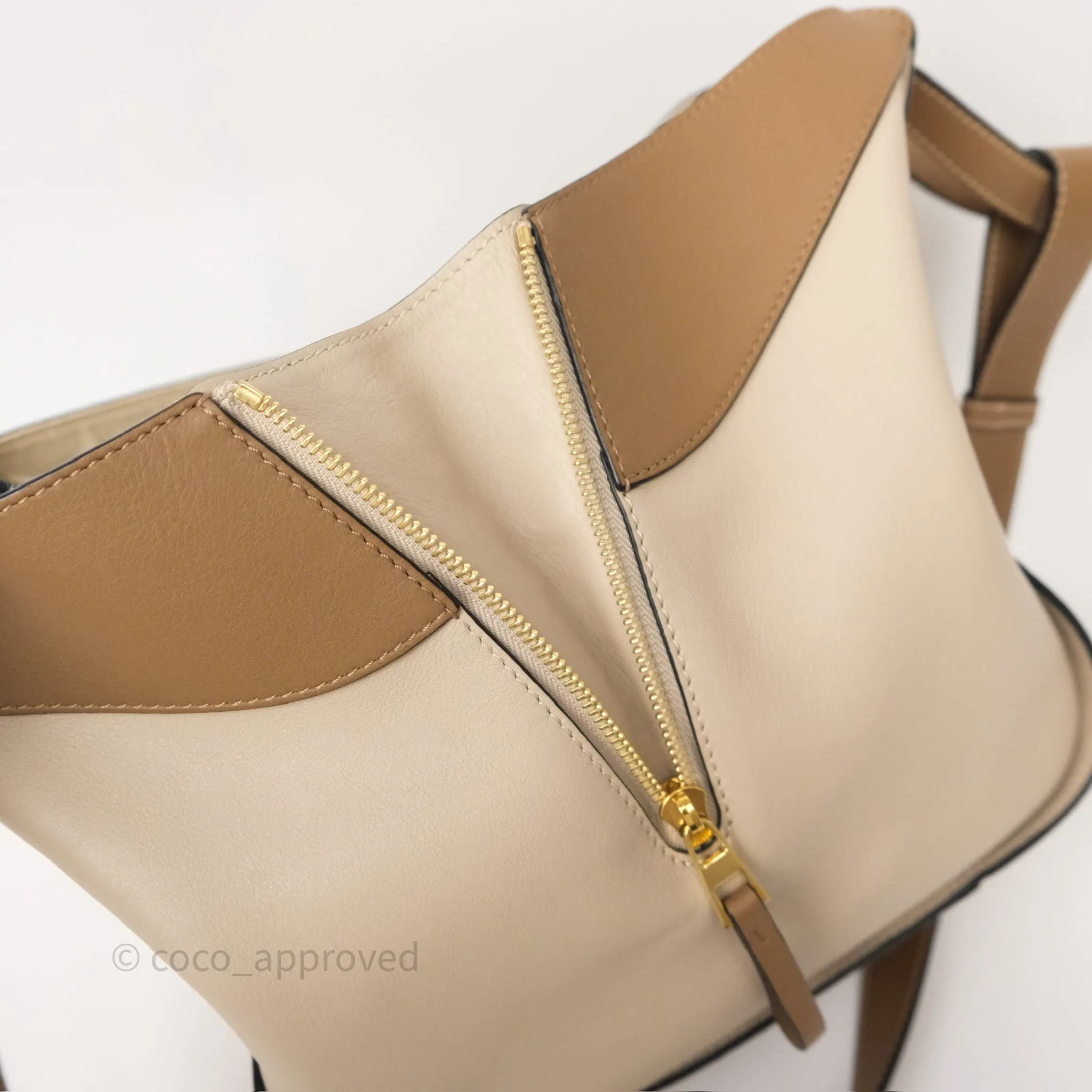 Loewe Small Hammock Shoulder Bag Tan Taupe