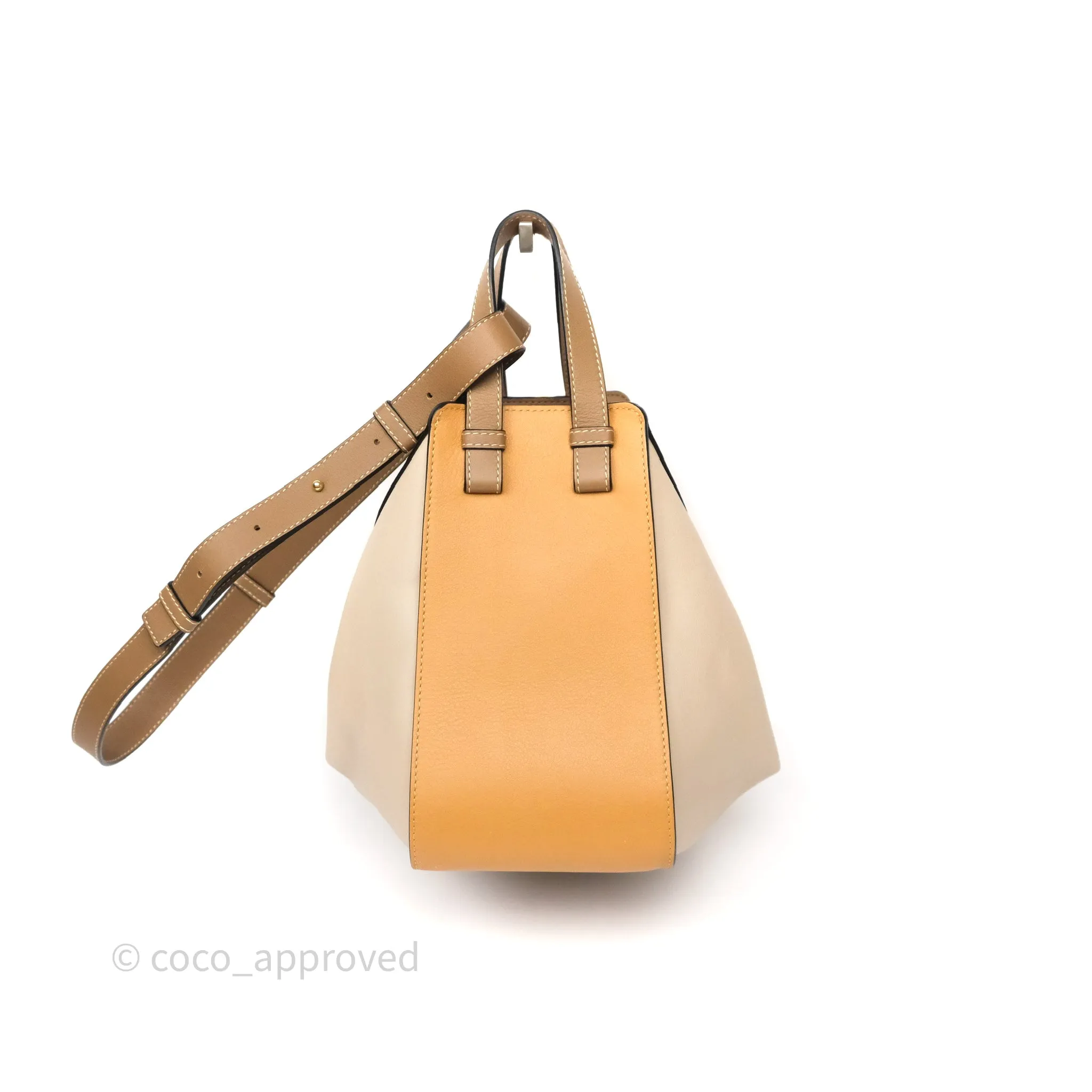 Loewe Small Hammock Shoulder Bag Tan Taupe