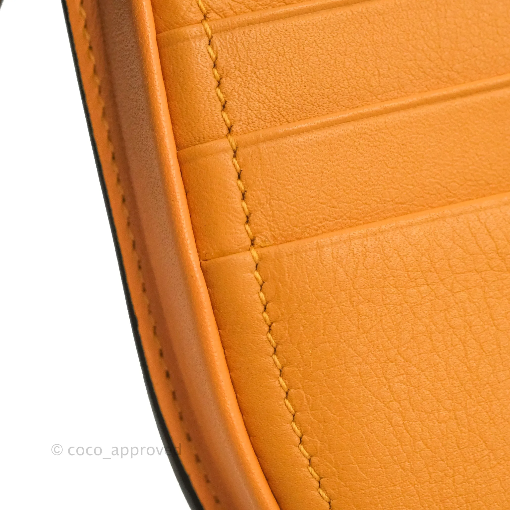 Loewe Small Heel Bag Soft Calfskin Apricot