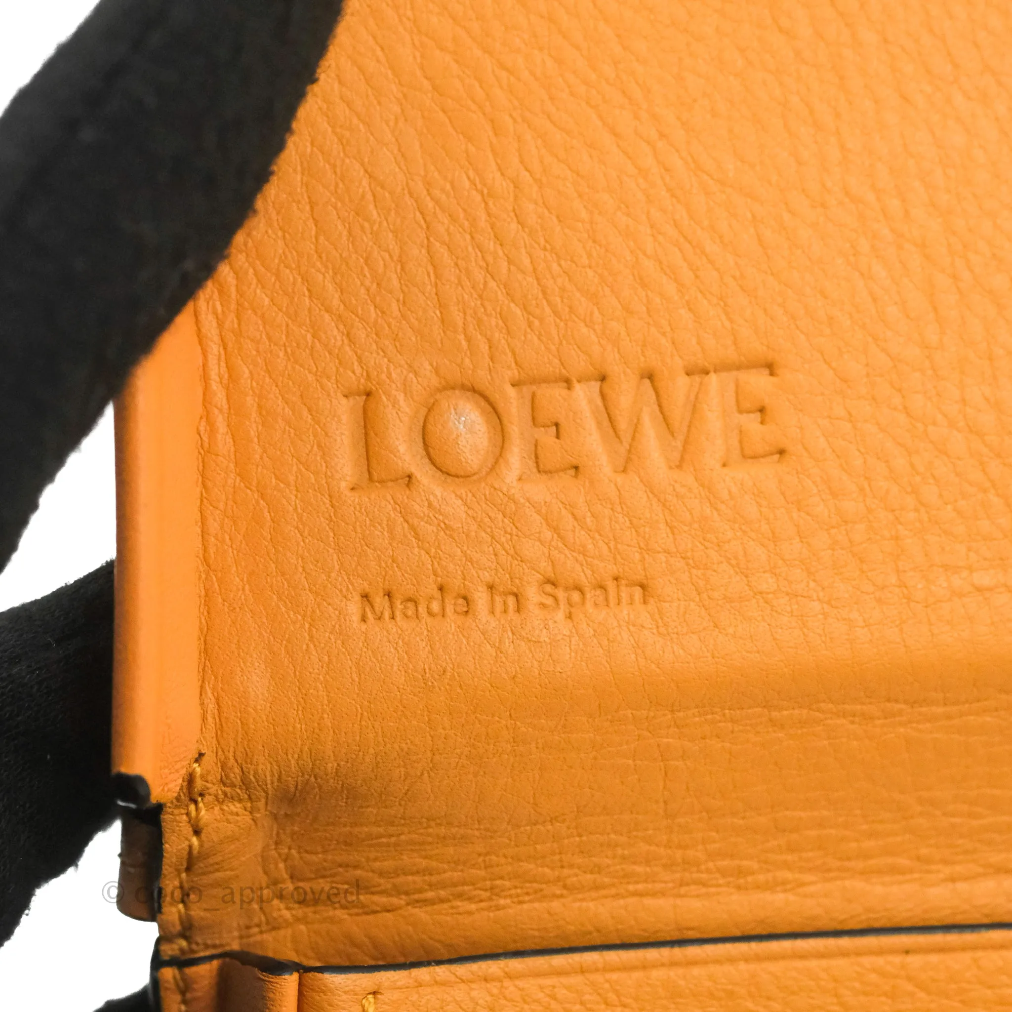 Loewe Small Heel Bag Soft Calfskin Apricot