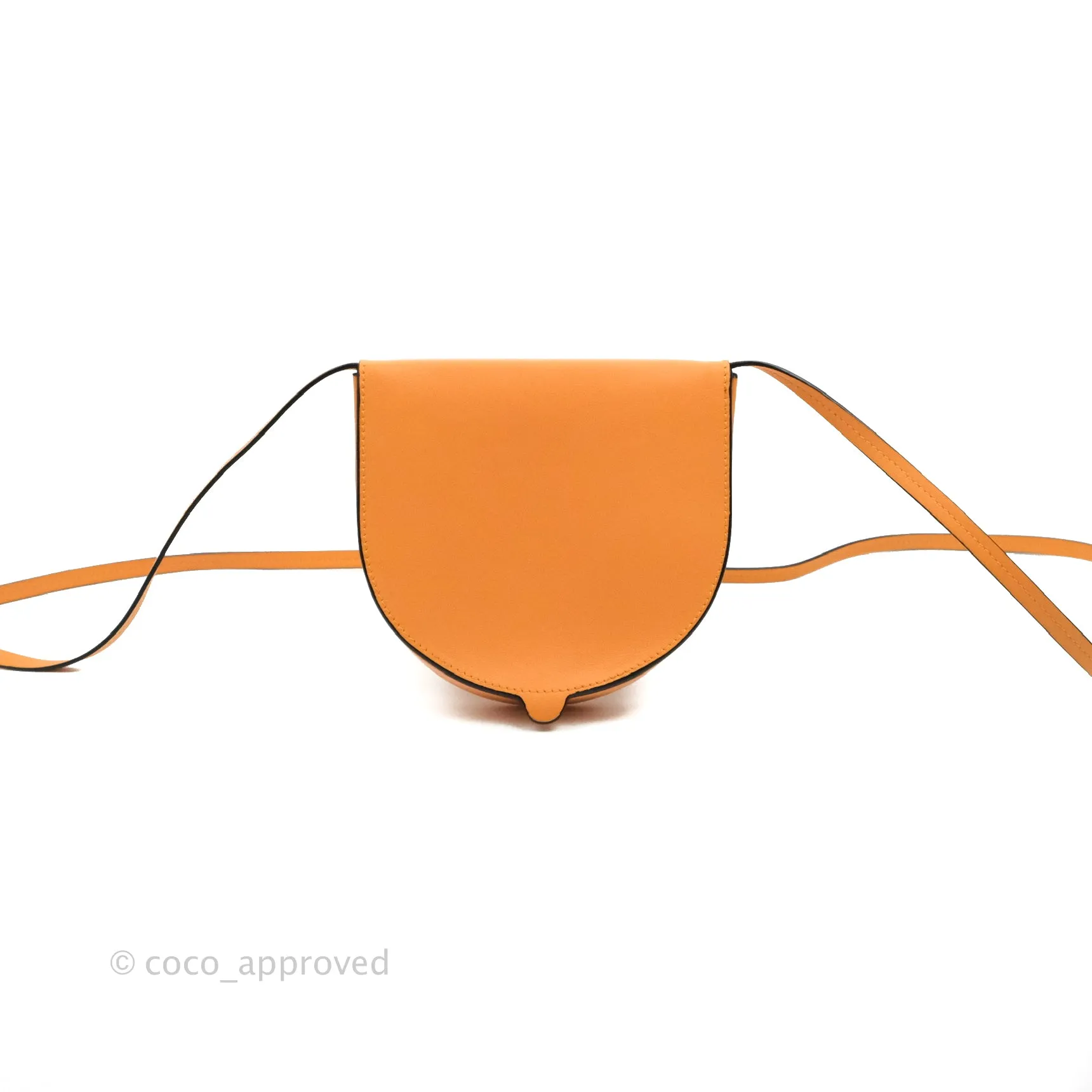 Loewe Small Heel Bag Soft Calfskin Apricot