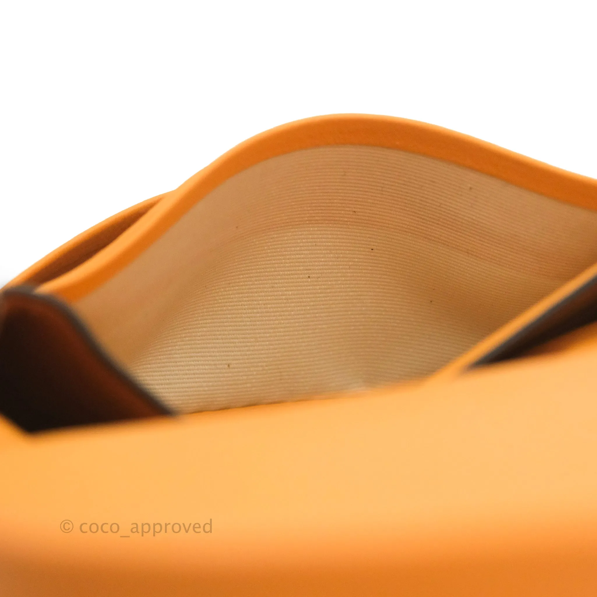 Loewe Small Heel Bag Soft Calfskin Apricot